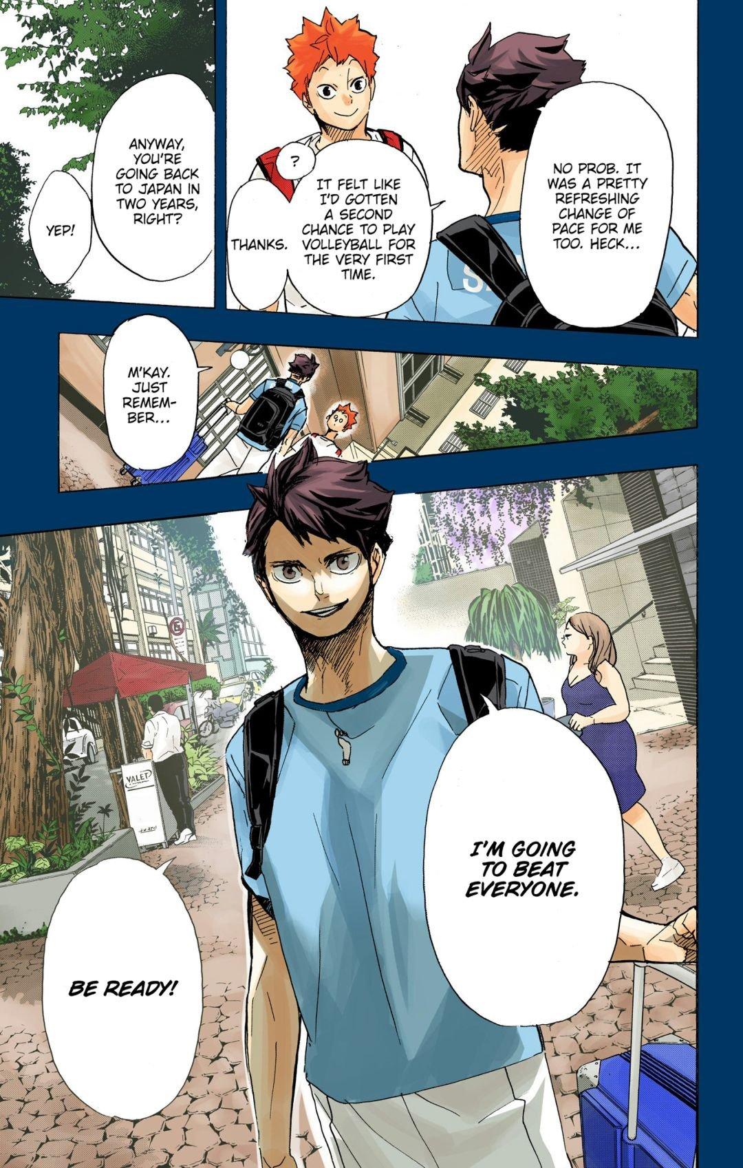 Read Haikyu!! (Color) Manga Online