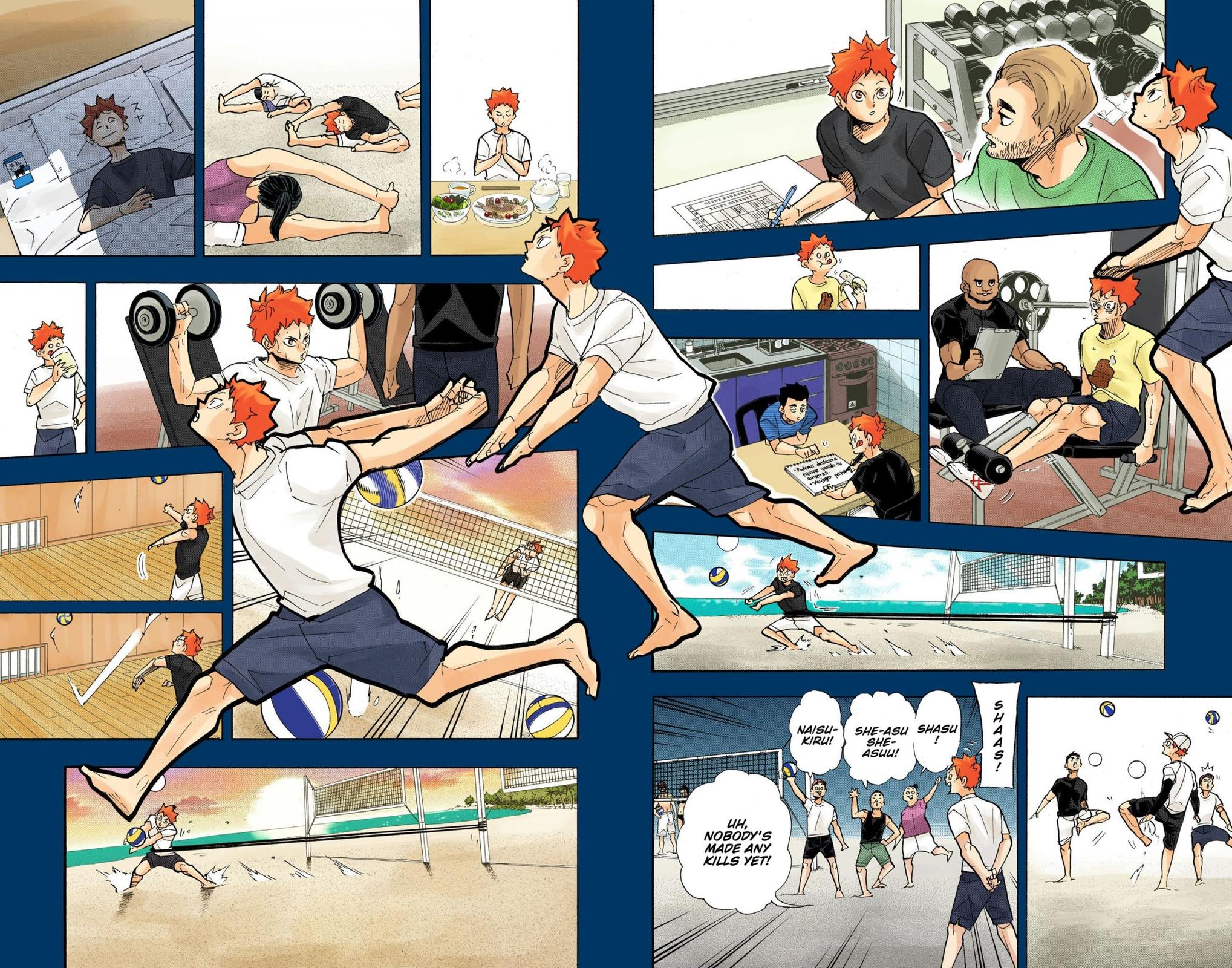 Read Haikyu!! (Color) Manga Online