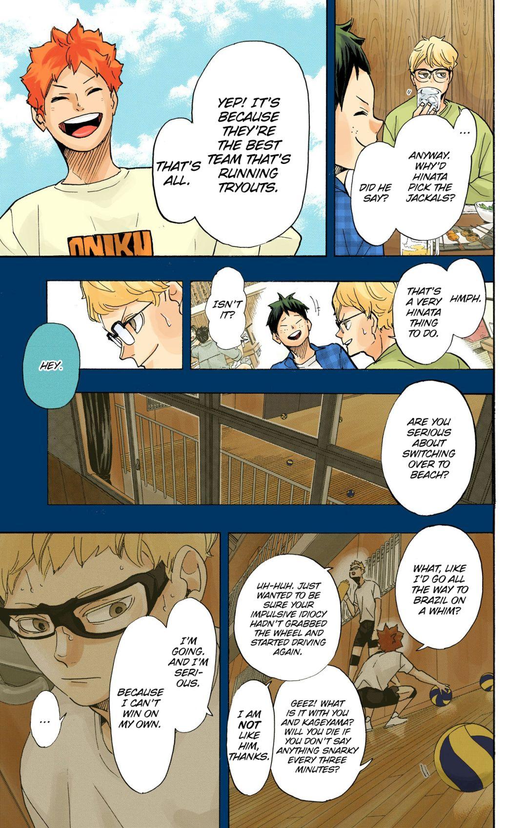 Read Haikyu!! (Color) Manga Online