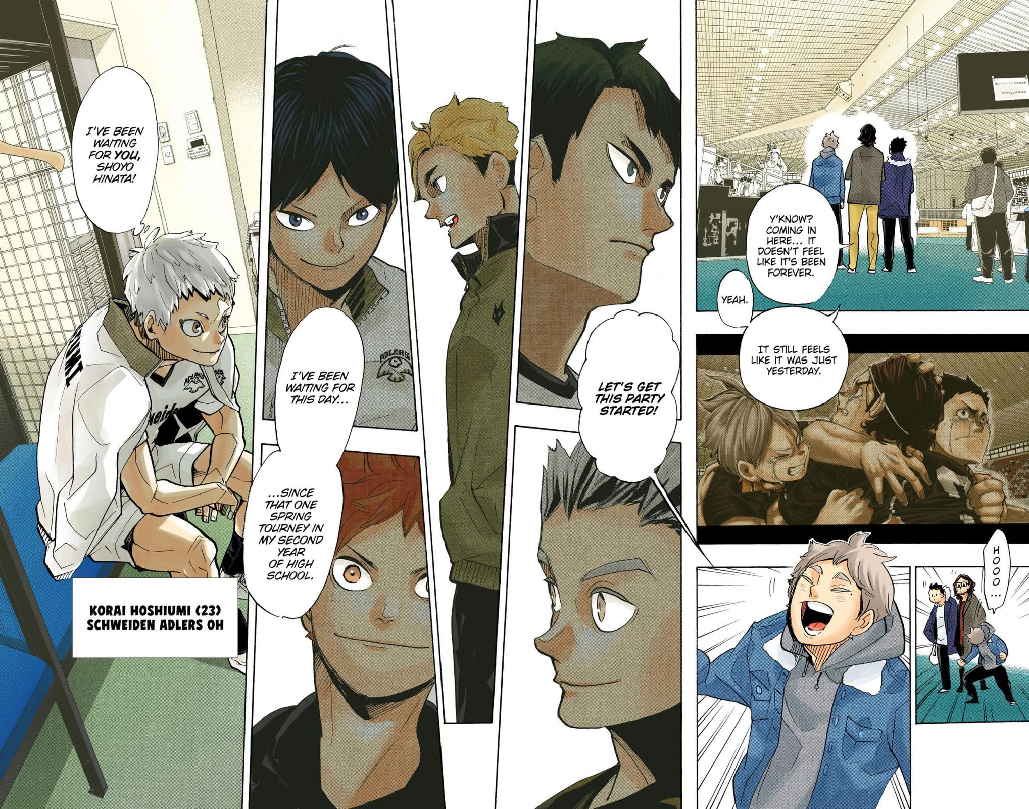 Read Haikyu!! (Color) Manga Online