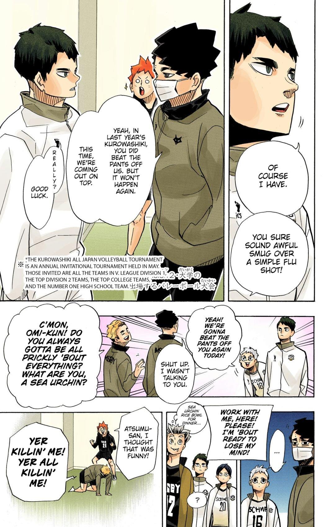 Read Haikyu!! (Color) Manga Online