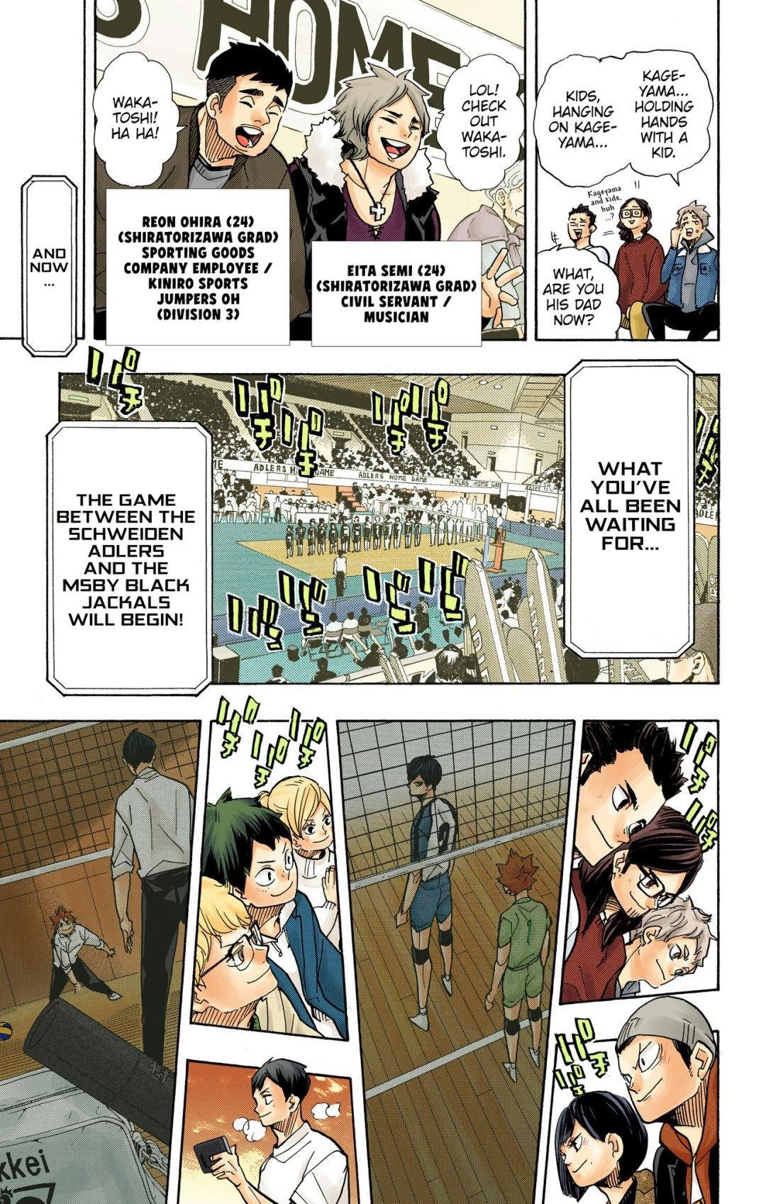 Read Haikyu!! (Color) Manga Online