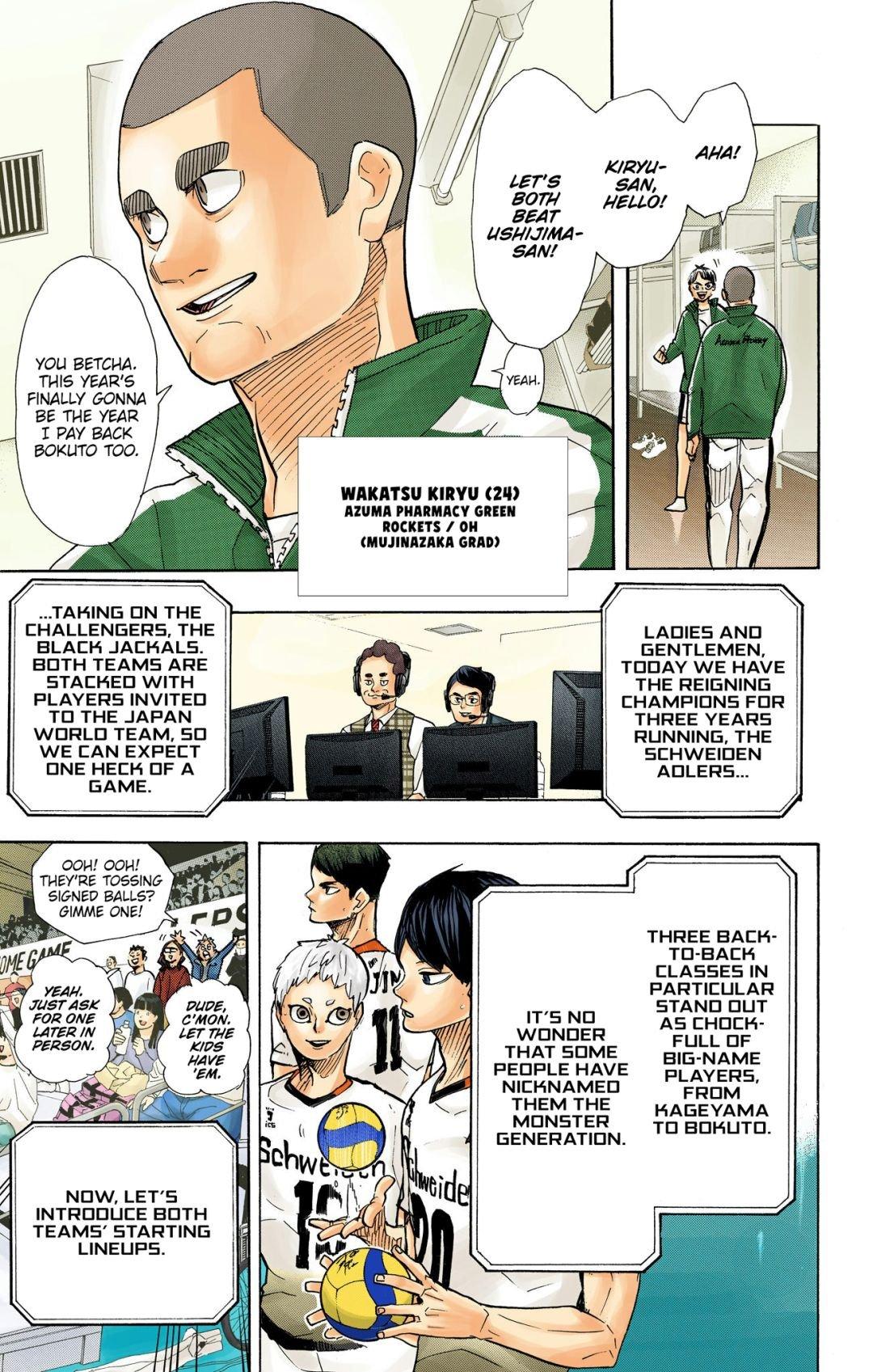 Read Haikyu!! (Color) Manga Online