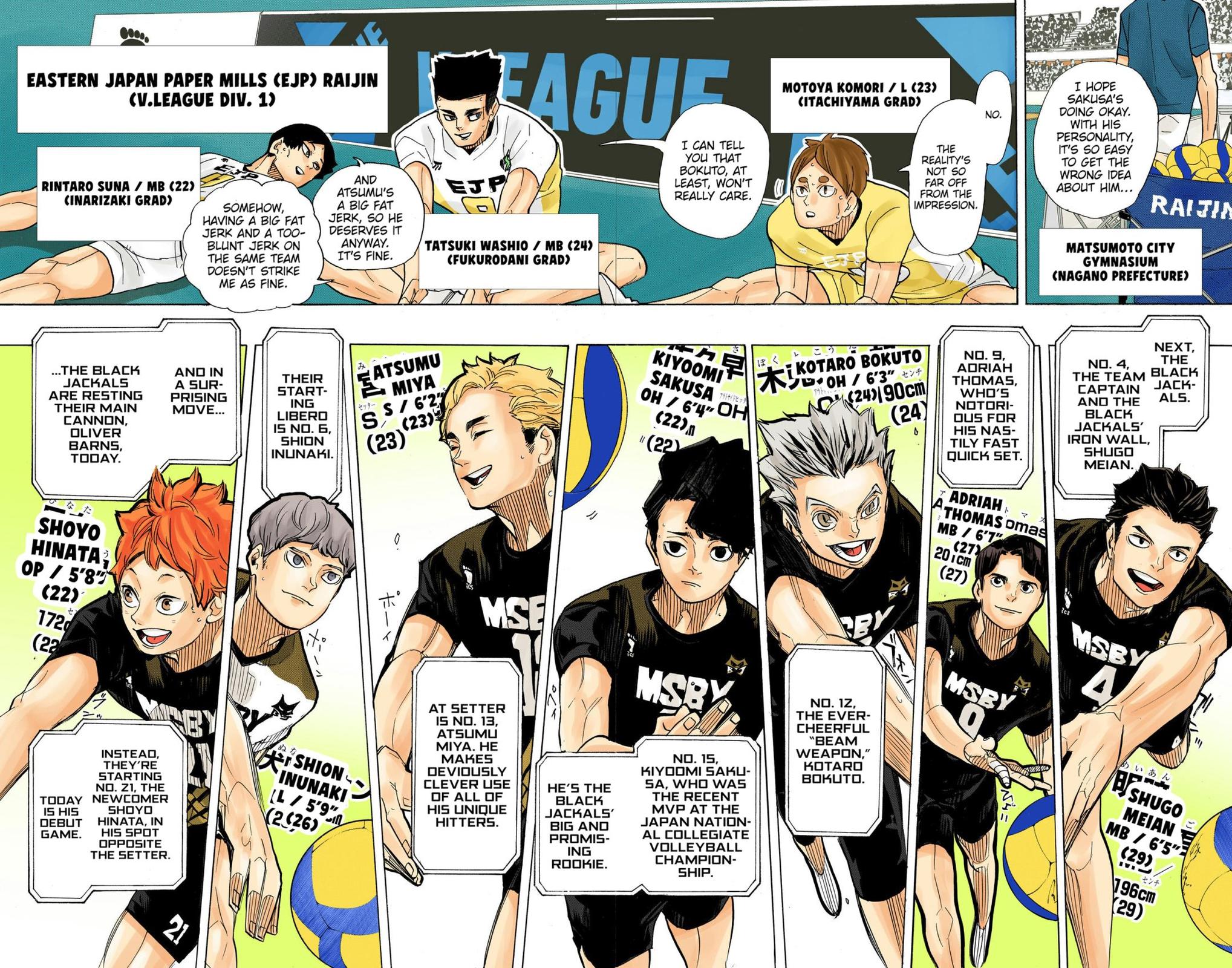 Read Haikyu!! (Color) Manga Online
