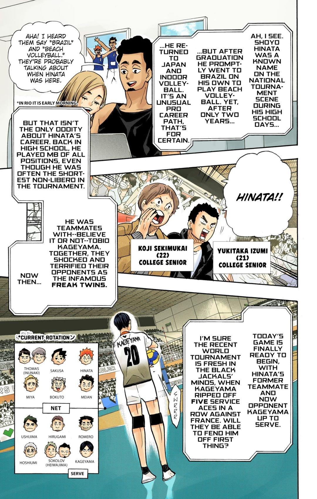 Read Haikyu!! (Color) Manga Online