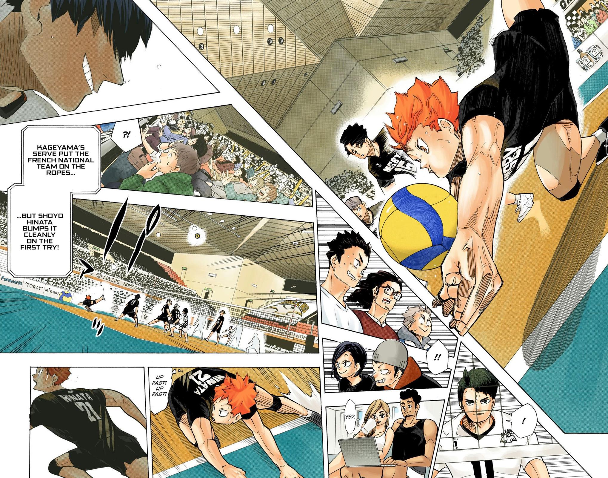 Read Haikyu!! (Color) Manga Online