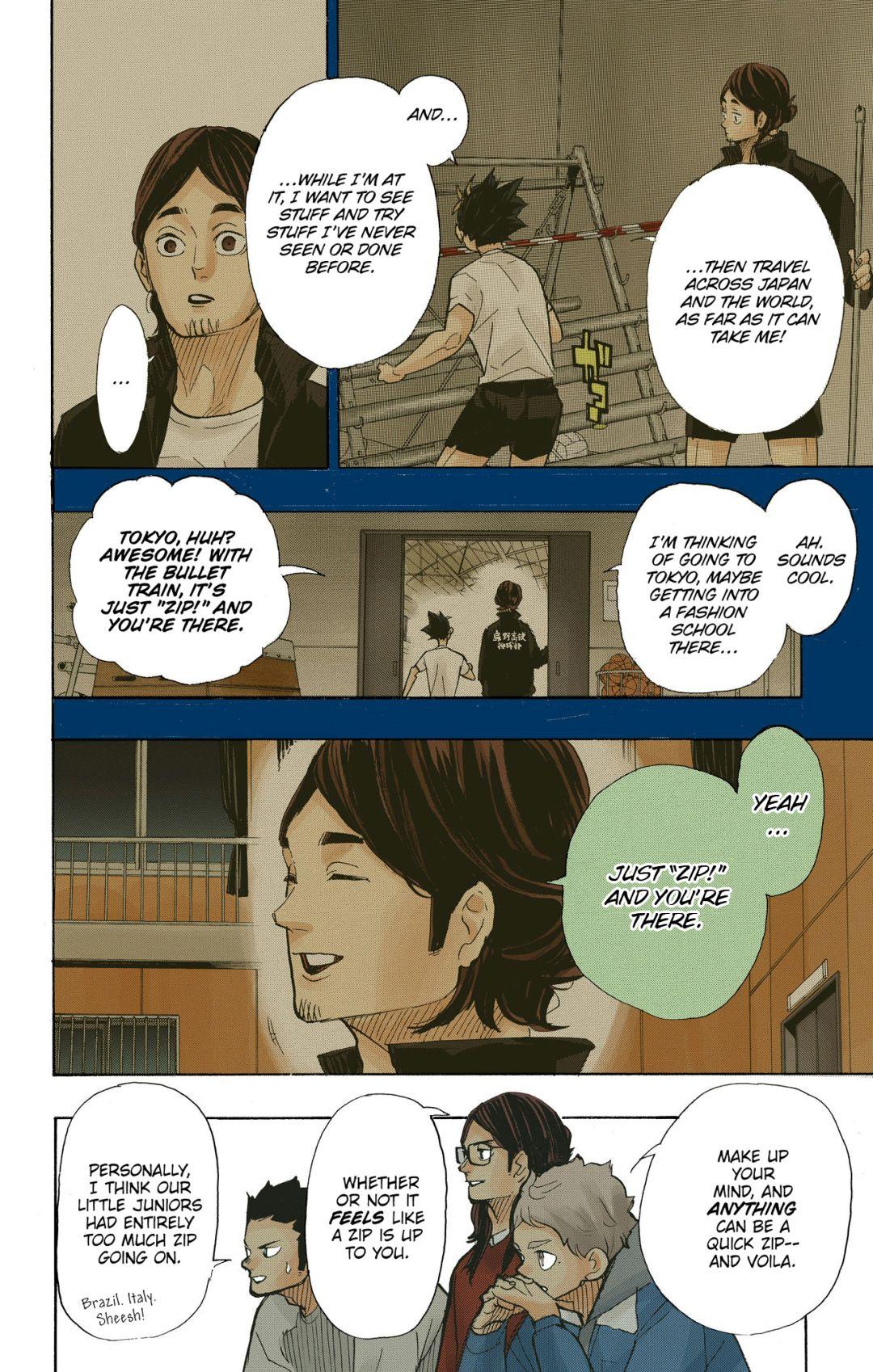 Read Haikyu!! (Color) Manga Online