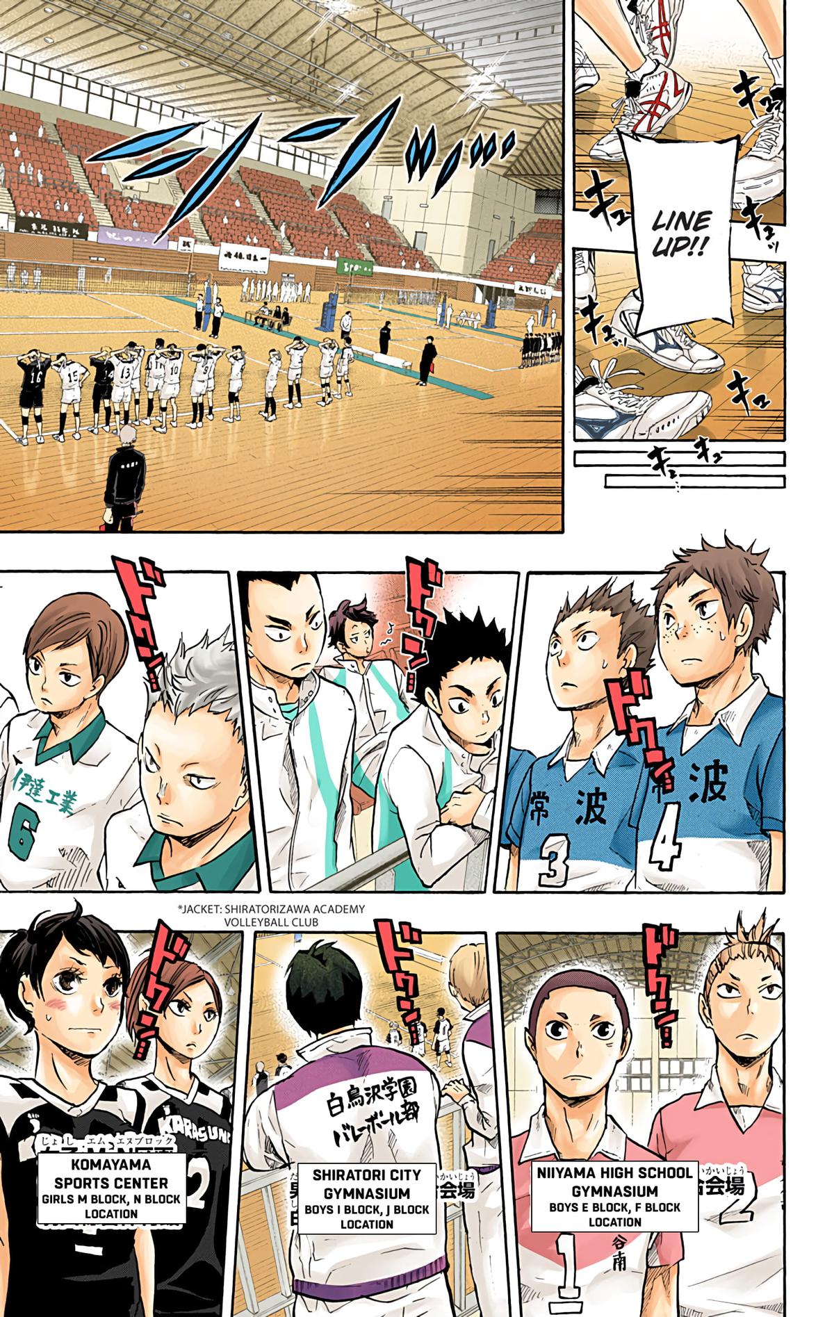 Read Haikyu!! (Color) Manga Online