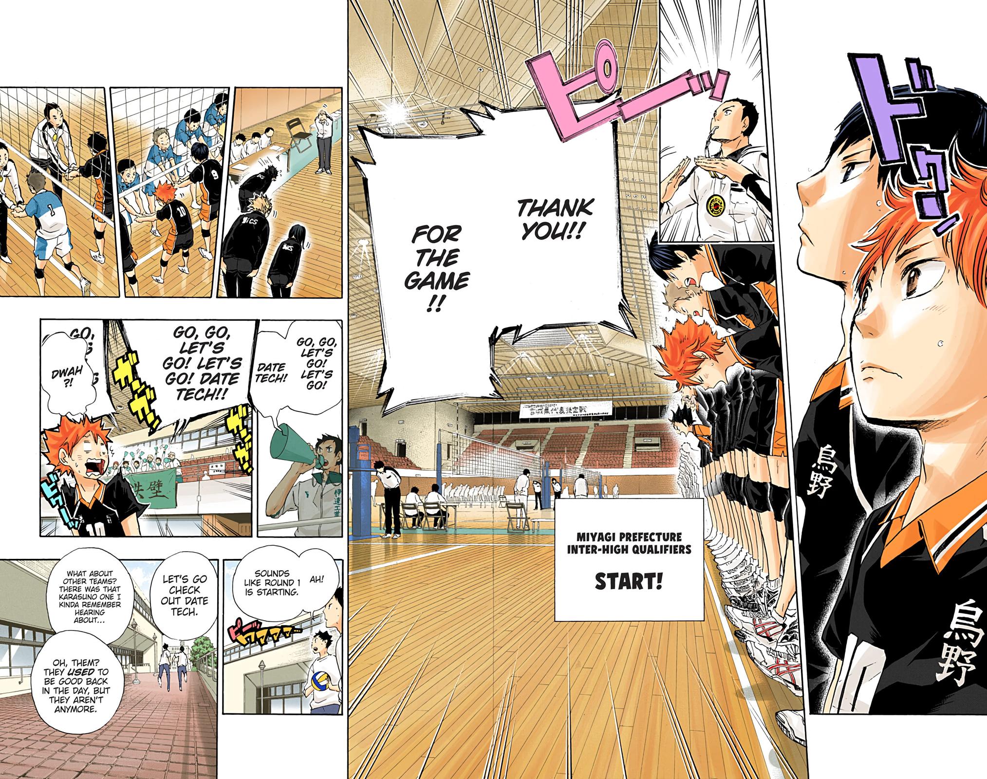 Read Haikyu!! (Color) Manga Online