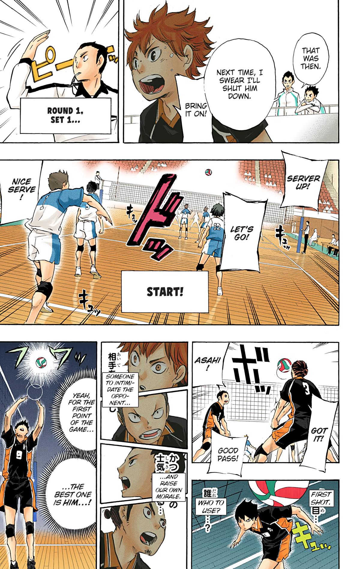 Read Haikyu!! (Color) Manga Online