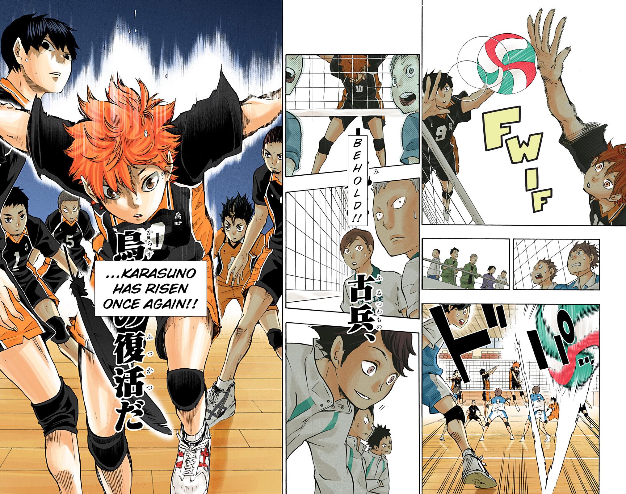 Read Haikyu!! (Color) Manga Online