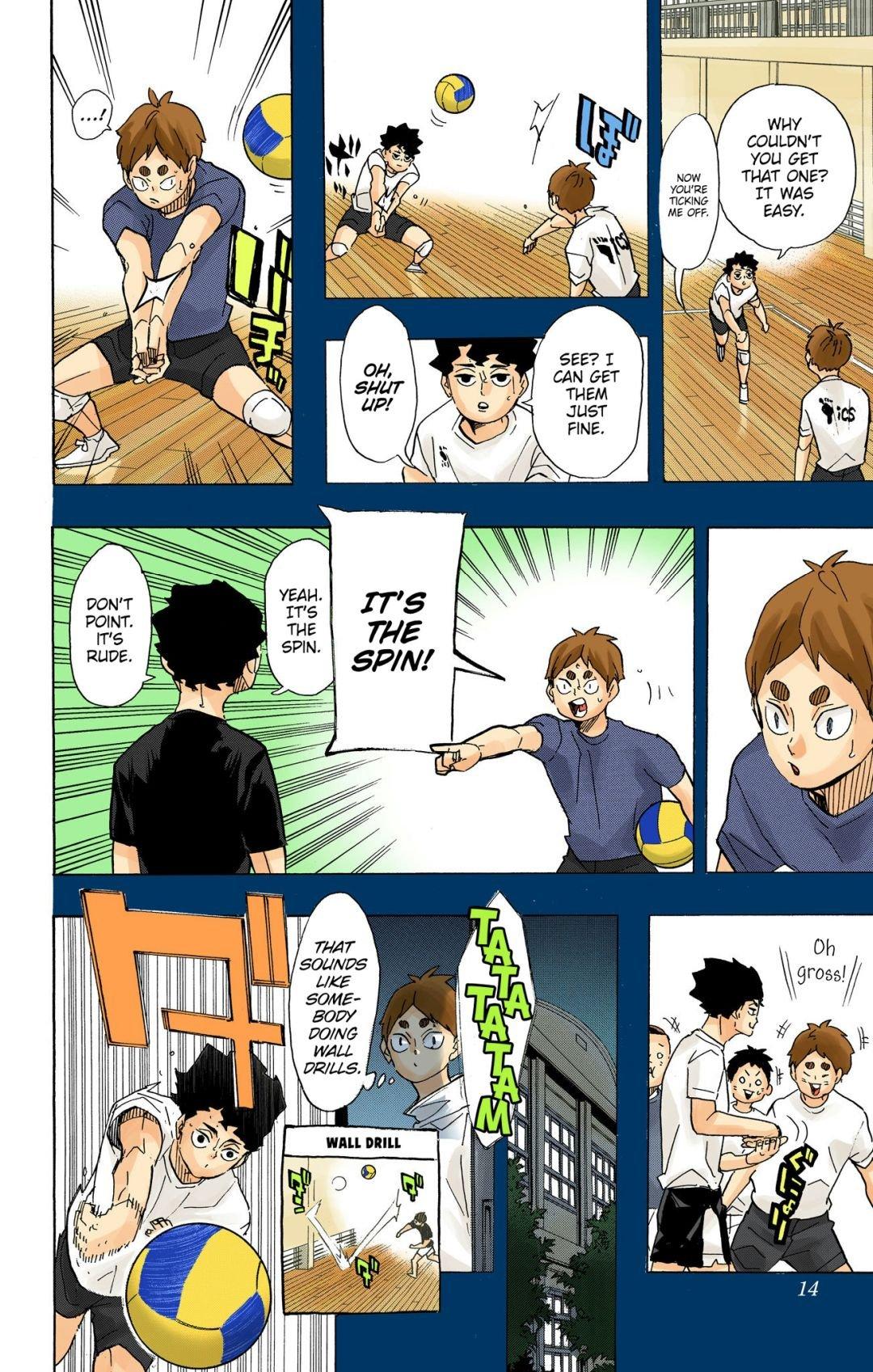 Read Haikyu!! (Color) Manga Online