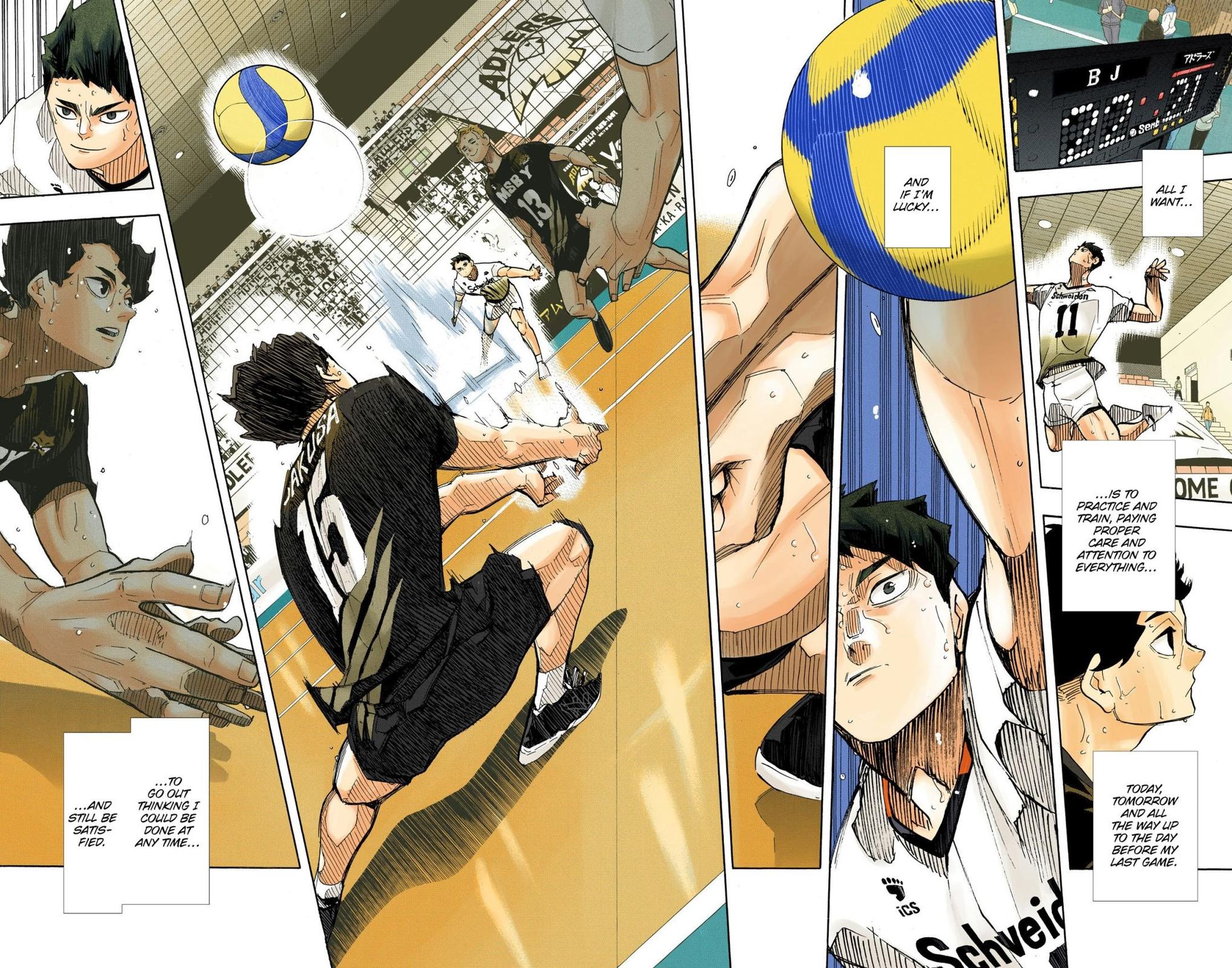 Read Haikyu!! (Color) Manga Online