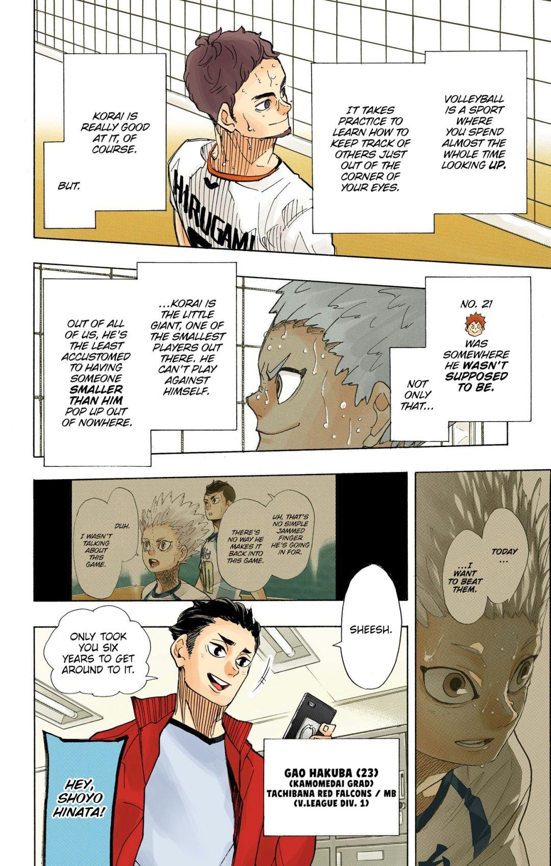 Read Haikyu!! (Color) Manga Online