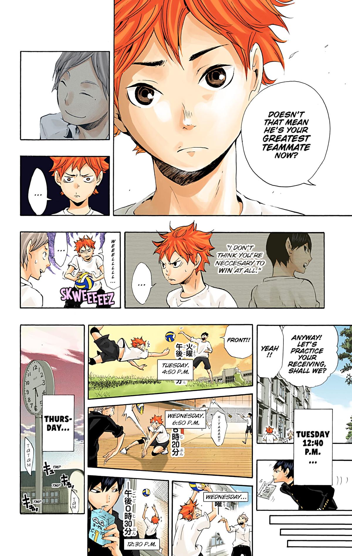 Read Haikyu!! (Color) Manga Online