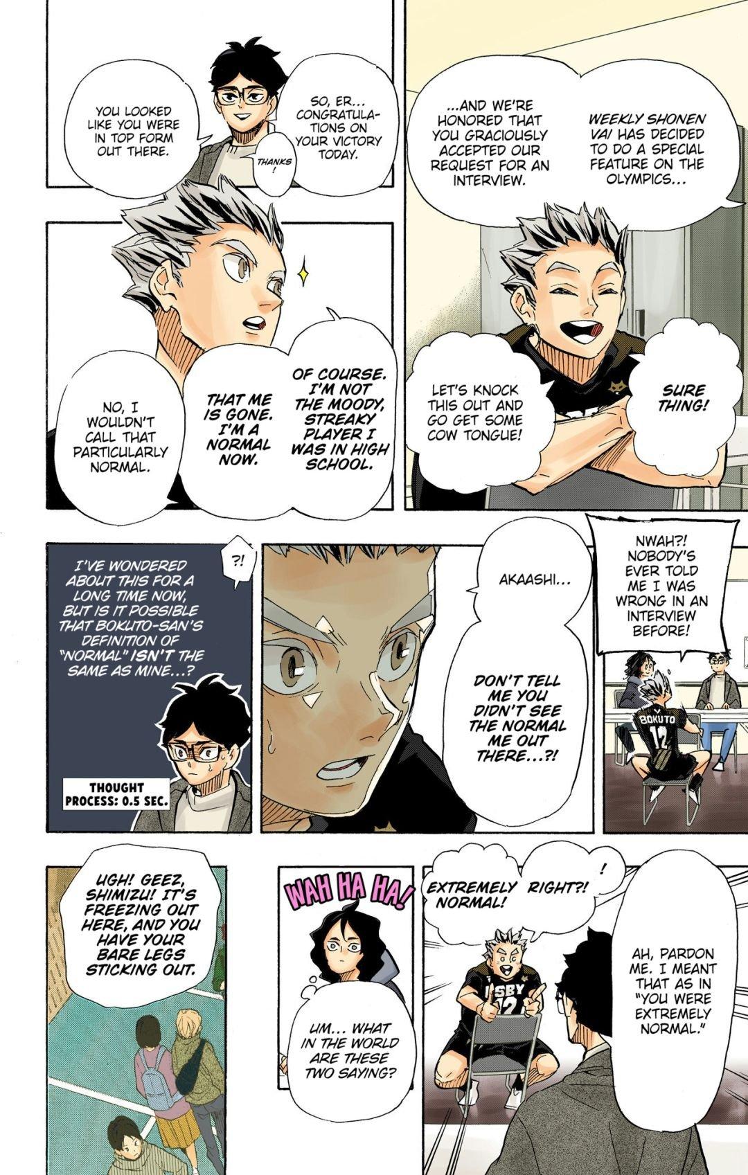 Read Haikyu!! (Color) Manga Online