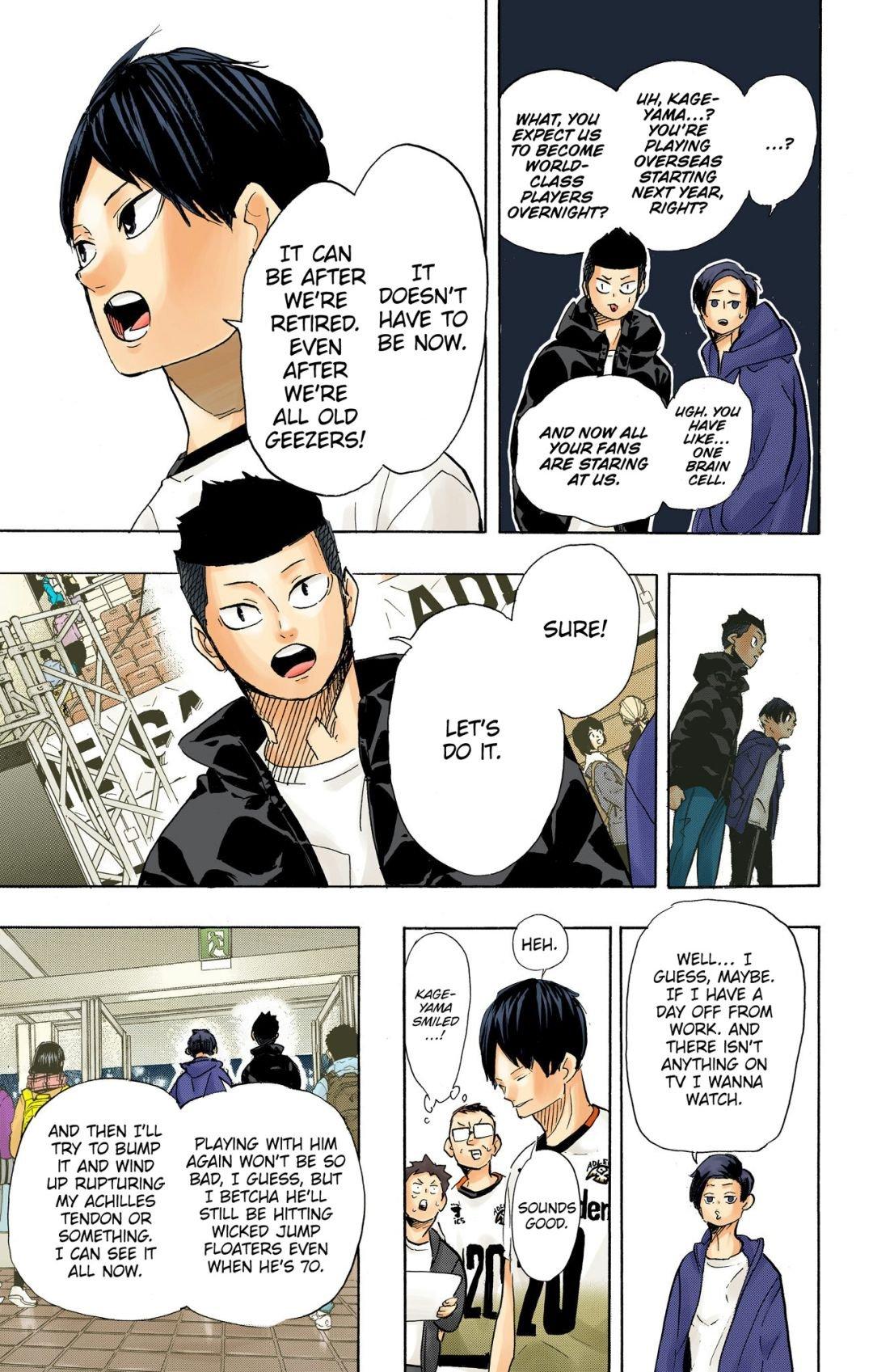 Read Haikyu!! (Color) Manga Online