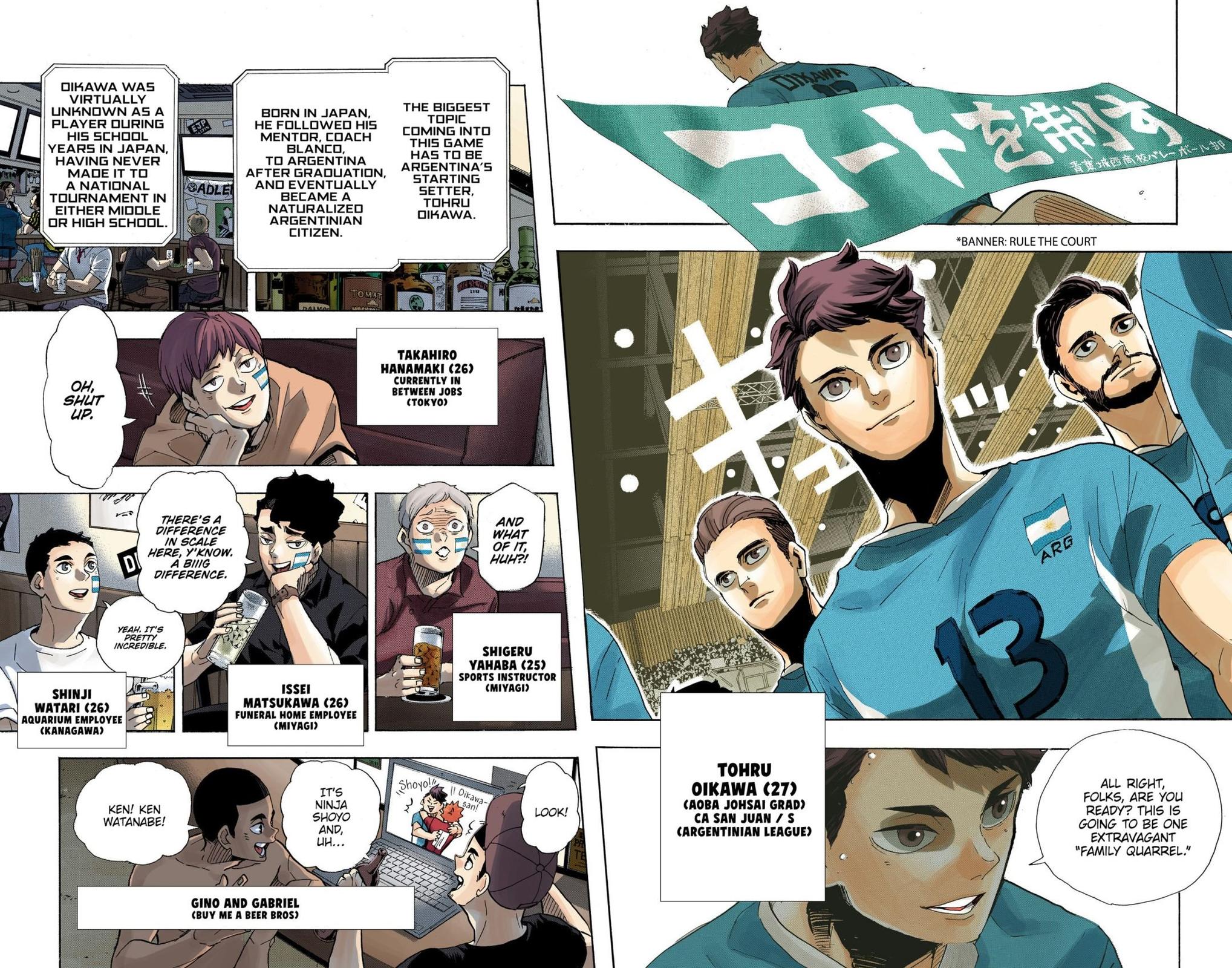 Read Haikyu!! (Color) Manga Online