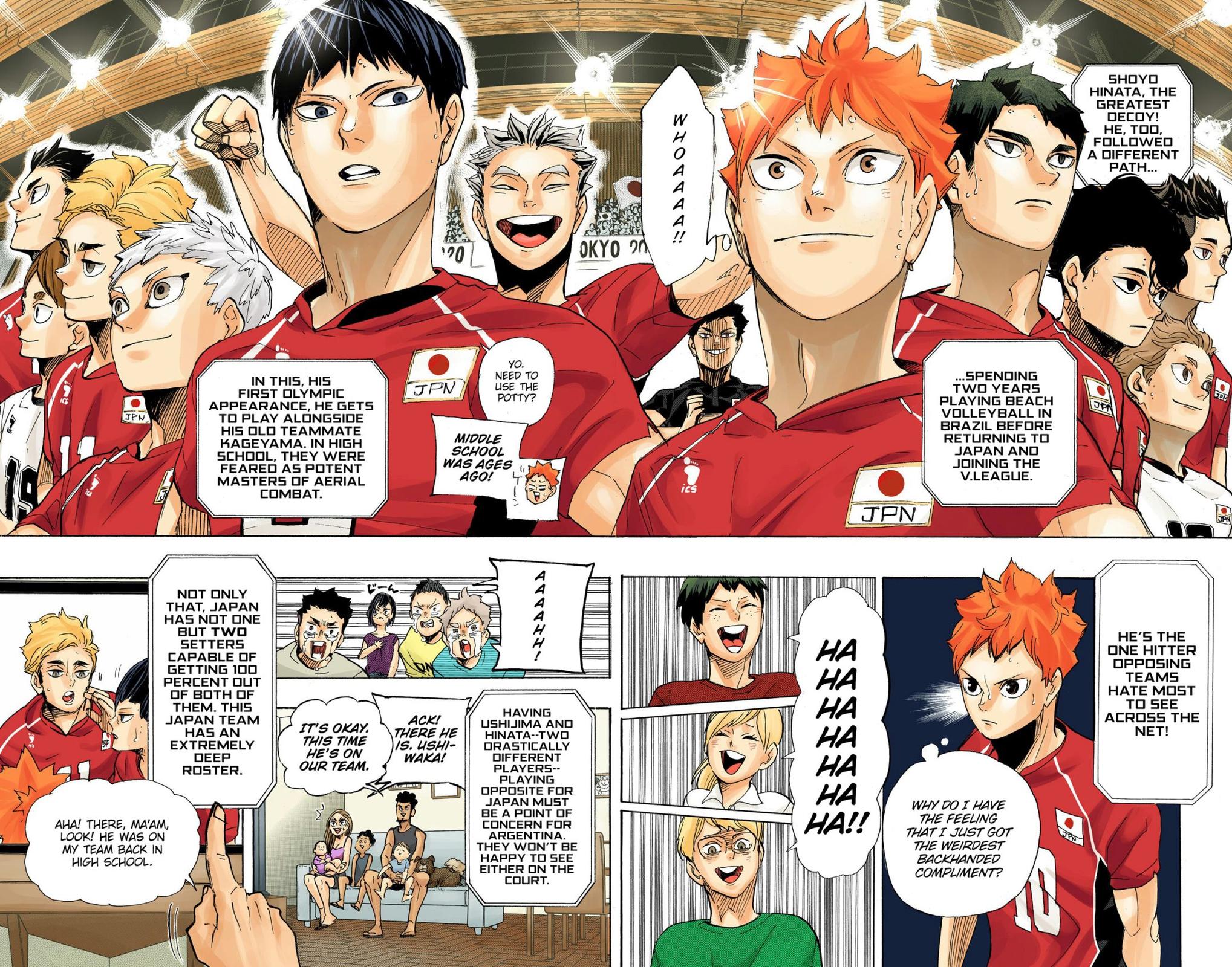 Read Haikyu!! (Color) Manga Online