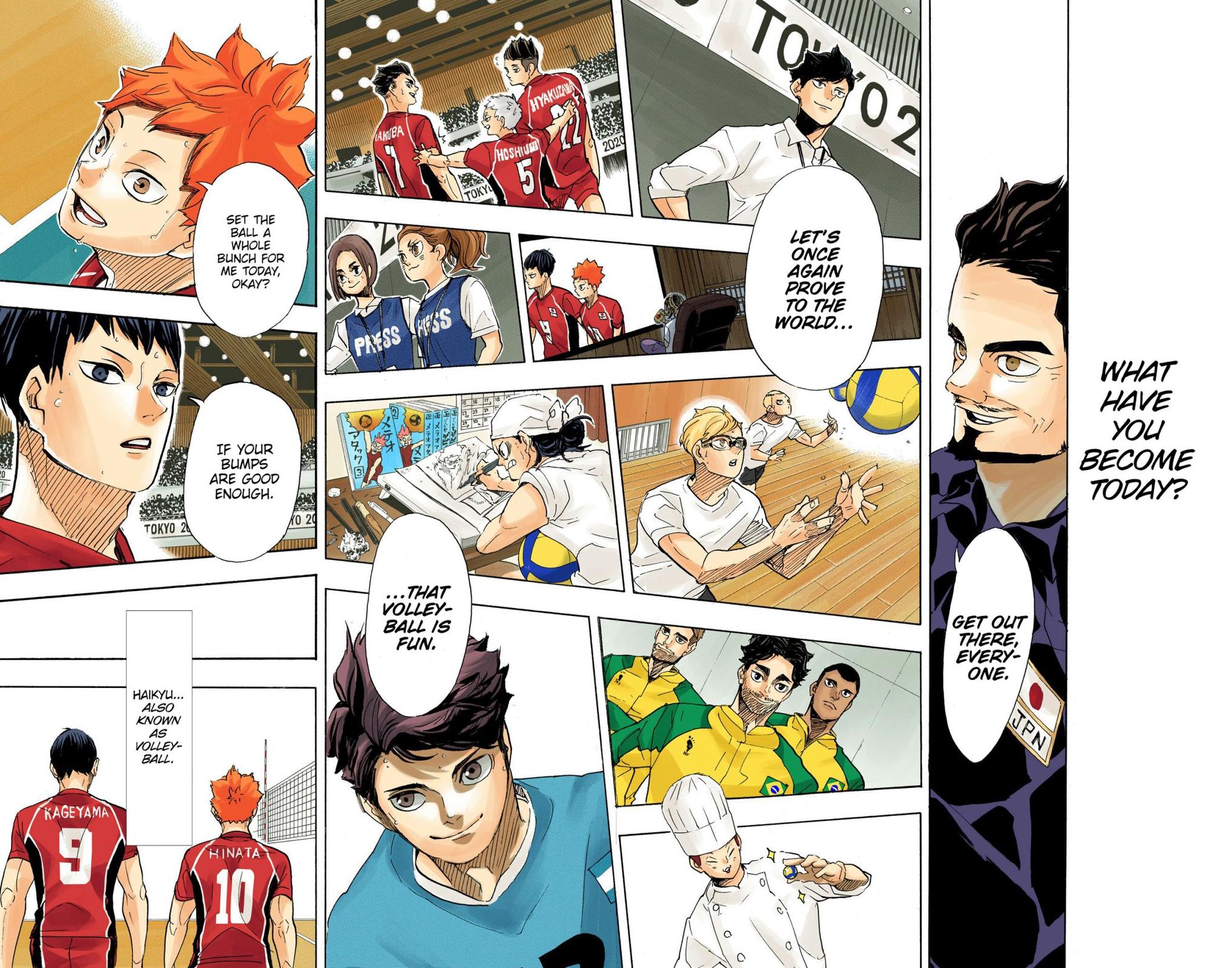 Read Haikyu!! (Color) Manga Online