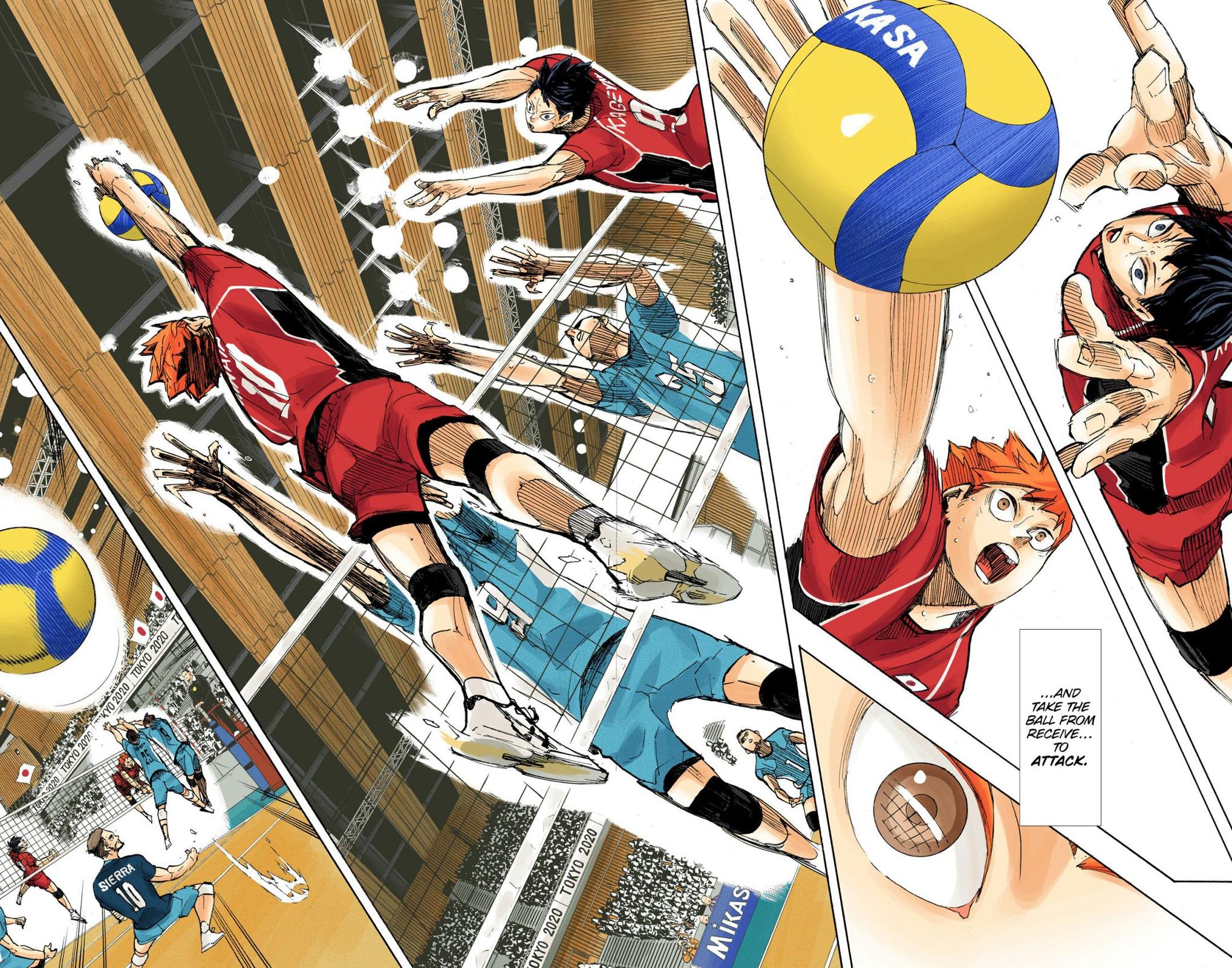 Read Haikyu!! (Color) Manga Online