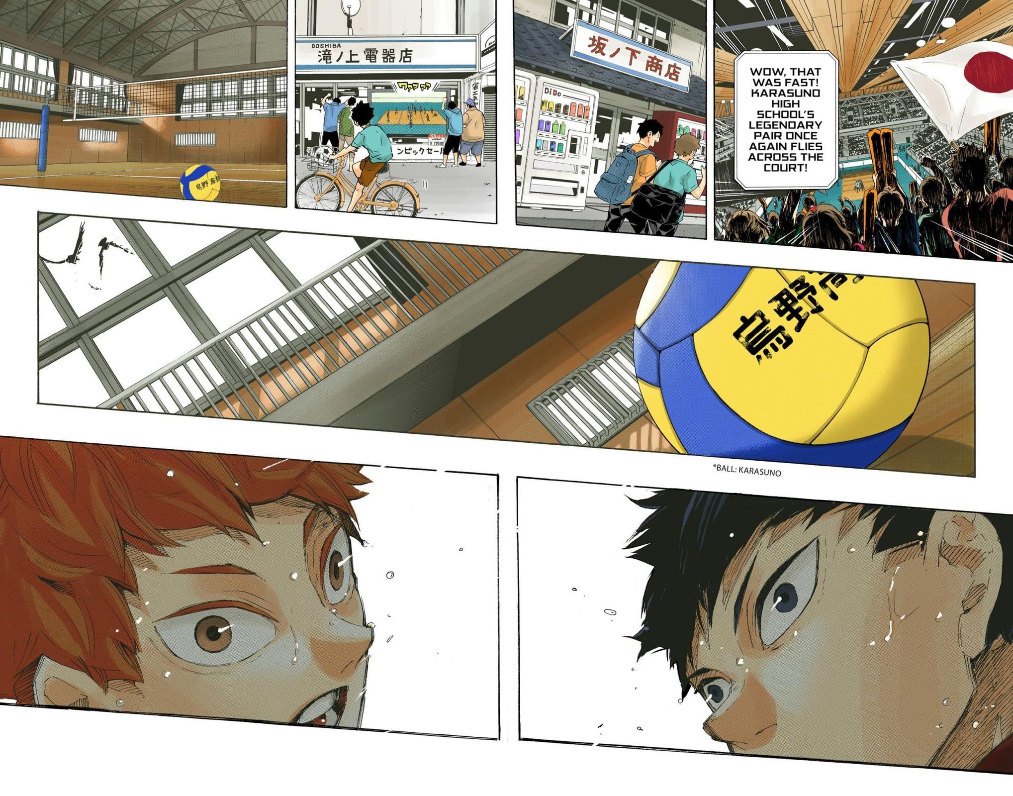 Read Haikyu!! (Color) Manga Online