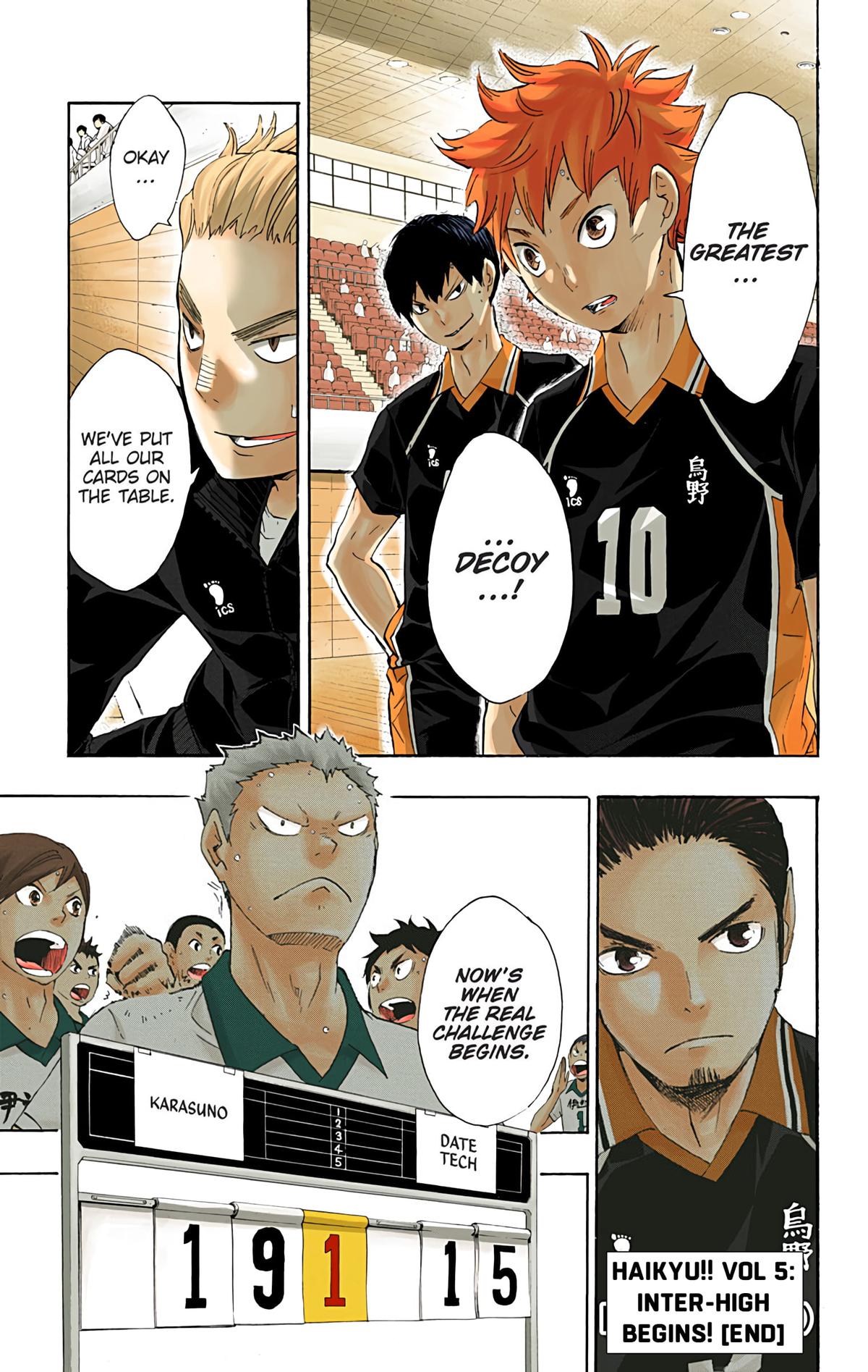 Read Haikyu!! (Color) Manga Online