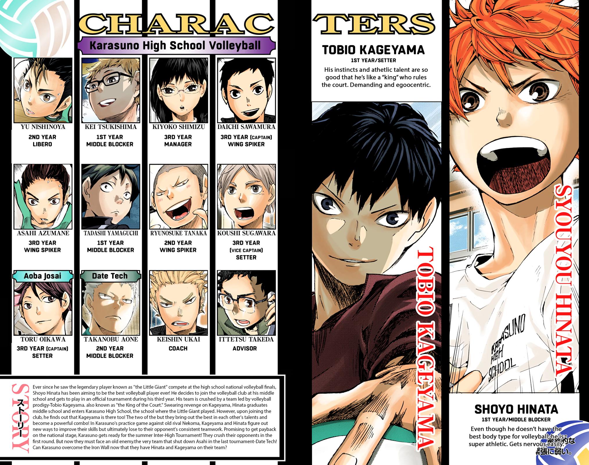 Read Haikyu!! (Color) Manga Online