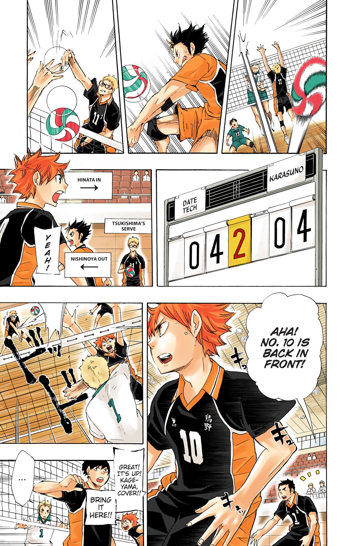 Read Haikyu!! (Color) Manga Online