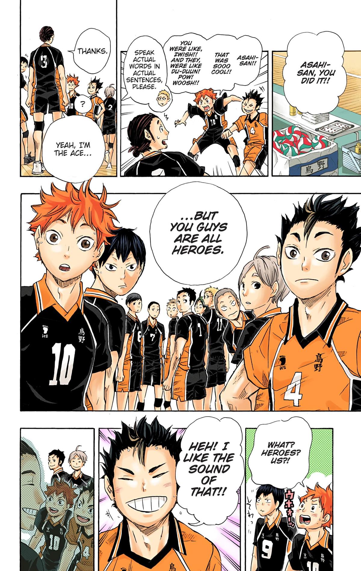 Read Haikyu!! (Color) Manga Online