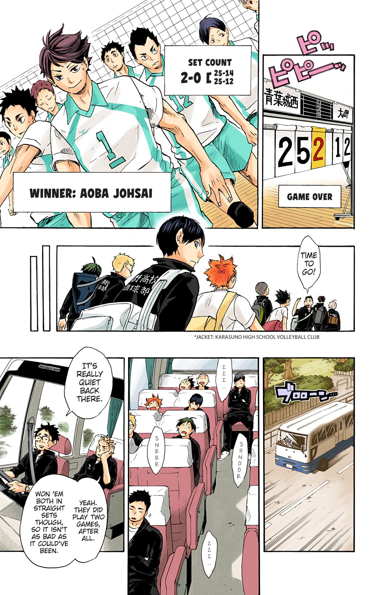 Read Haikyu!! (Color) Manga Online