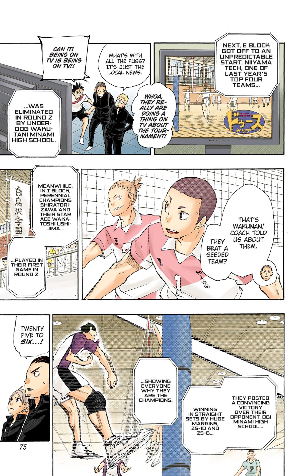 Read Haikyu!! (Color) Manga Online