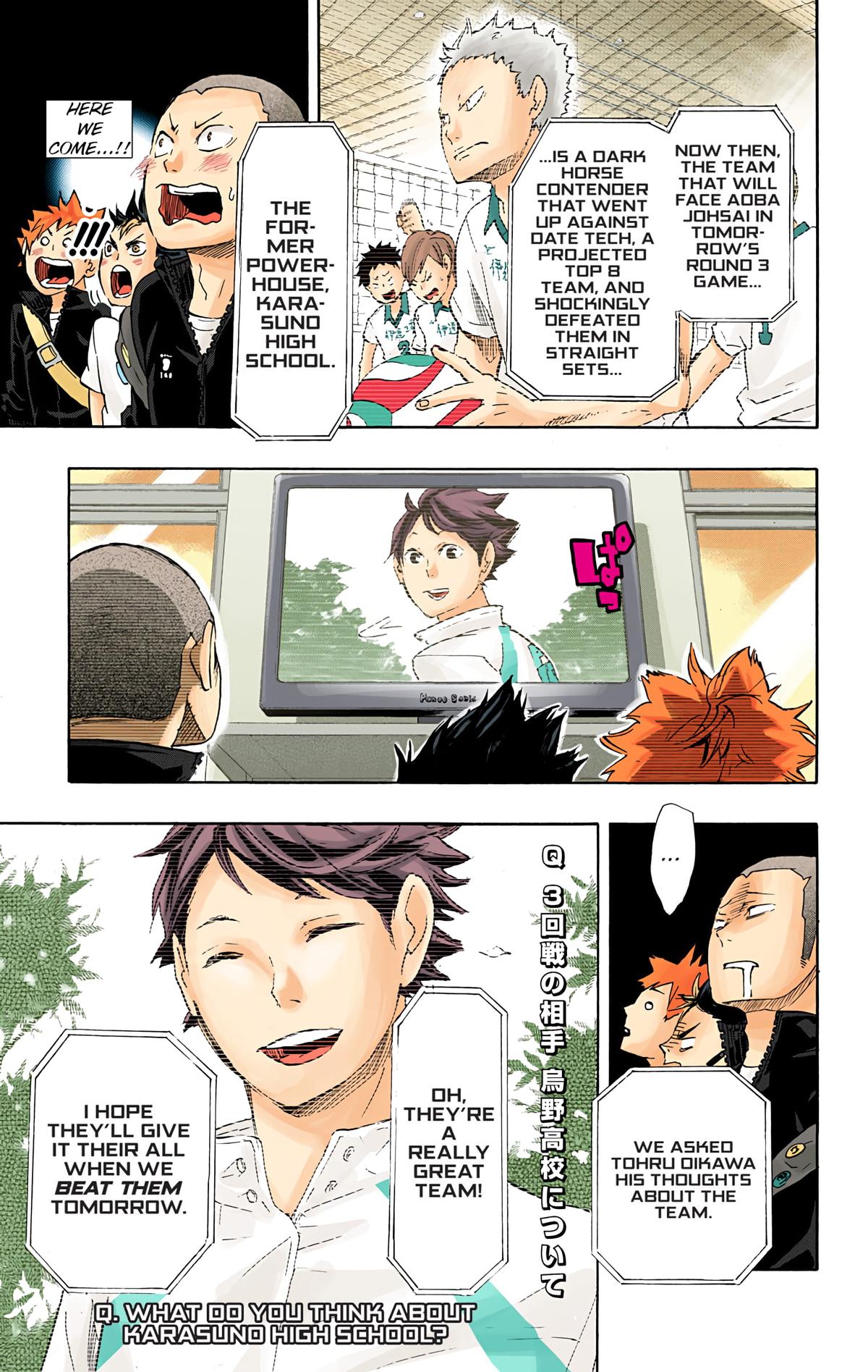 Read Haikyu!! (Color) Manga Online