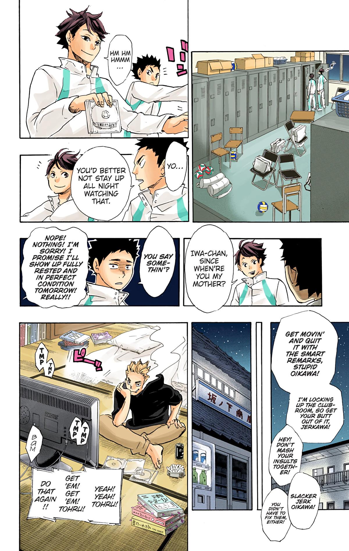 Read Haikyu!! (Color) Manga Online
