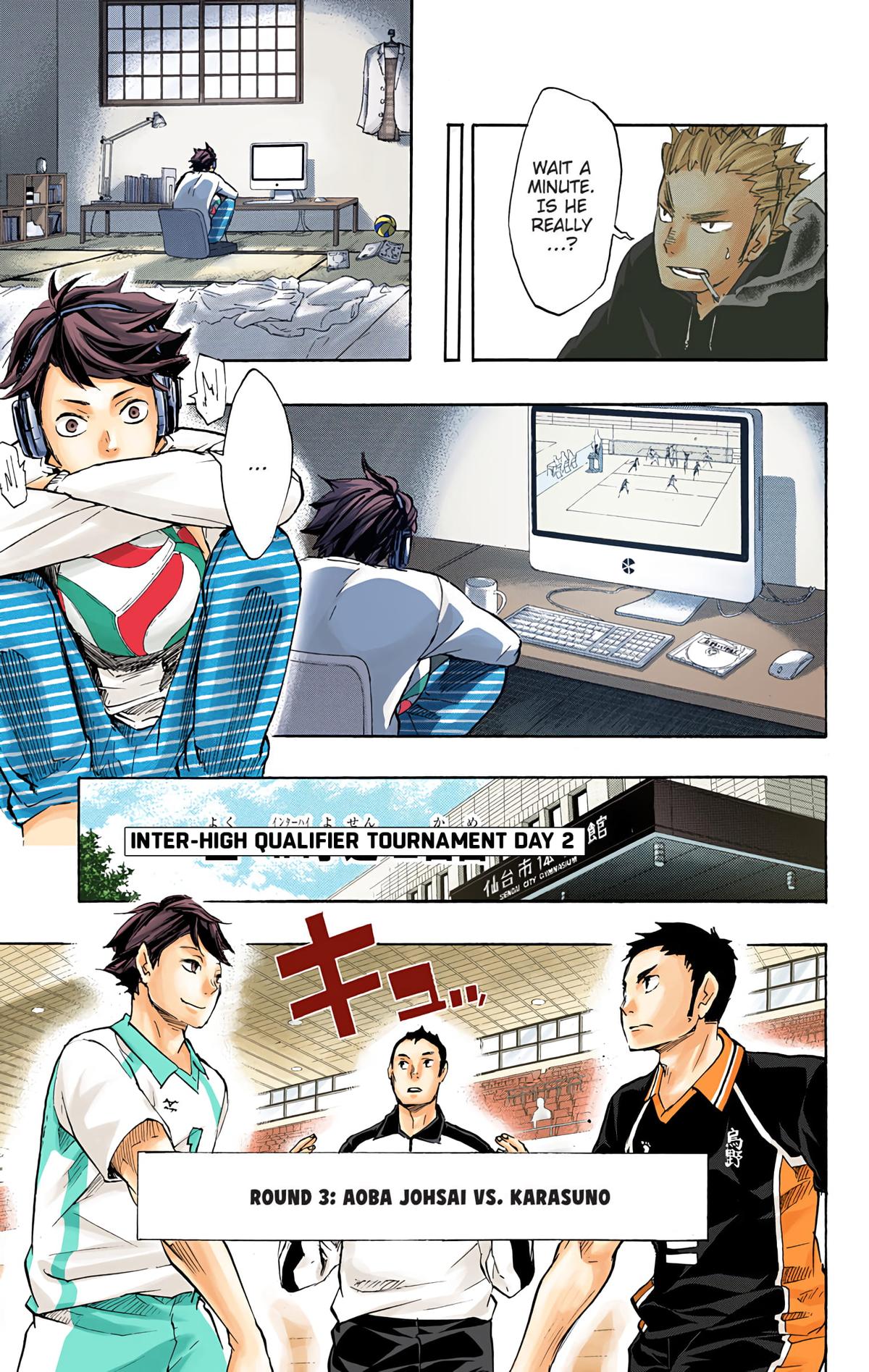 Read Haikyu!! (Color) Manga Online