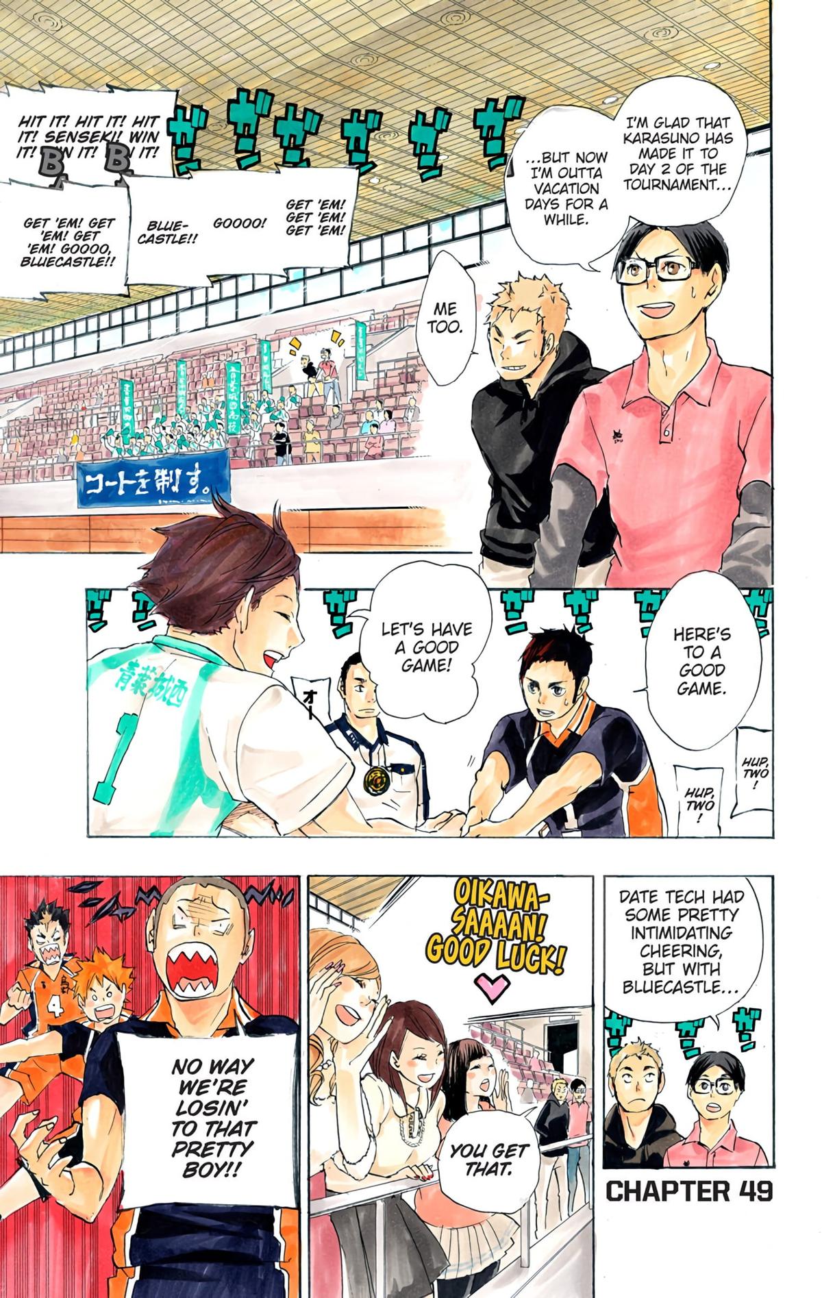 Read Haikyu!! (Color) Manga Online