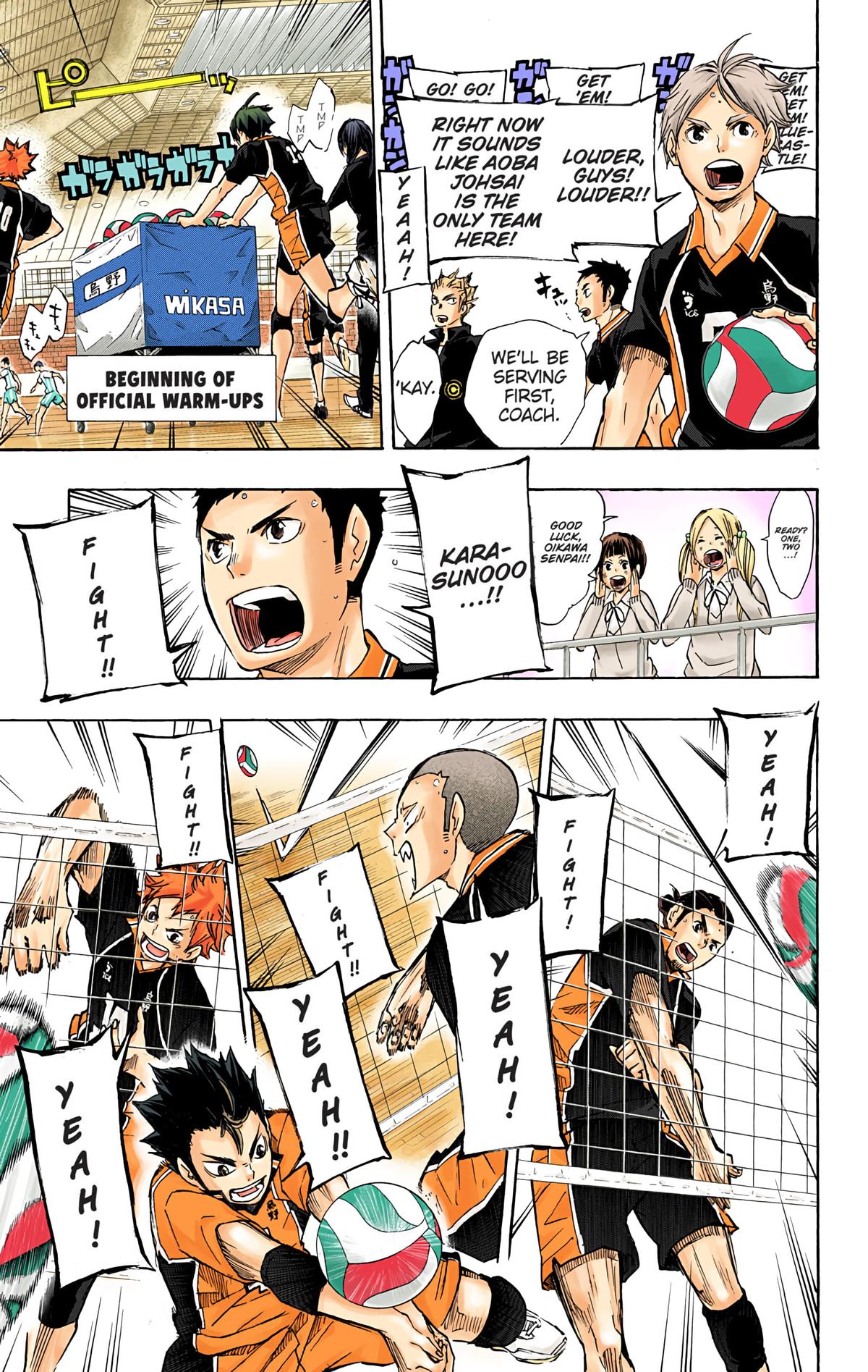 Read Haikyu!! (Color) Manga Online