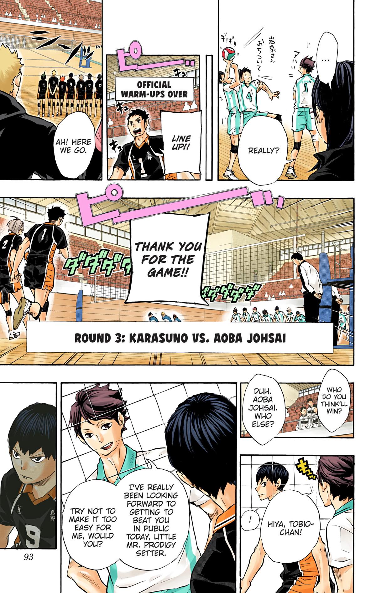 Read Haikyu!! (Color) Manga Online