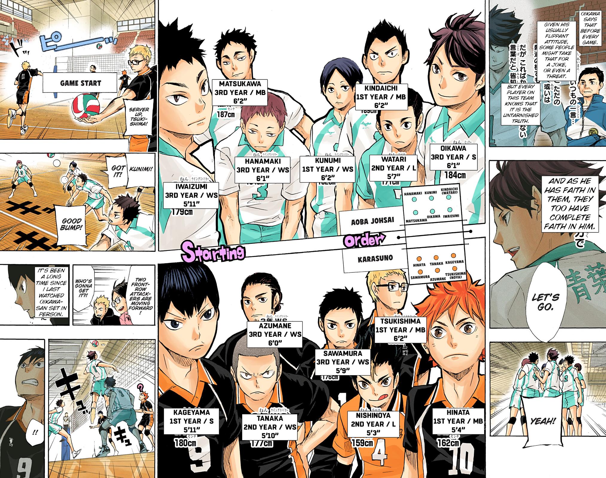 Read Haikyu!! (Color) Manga Online