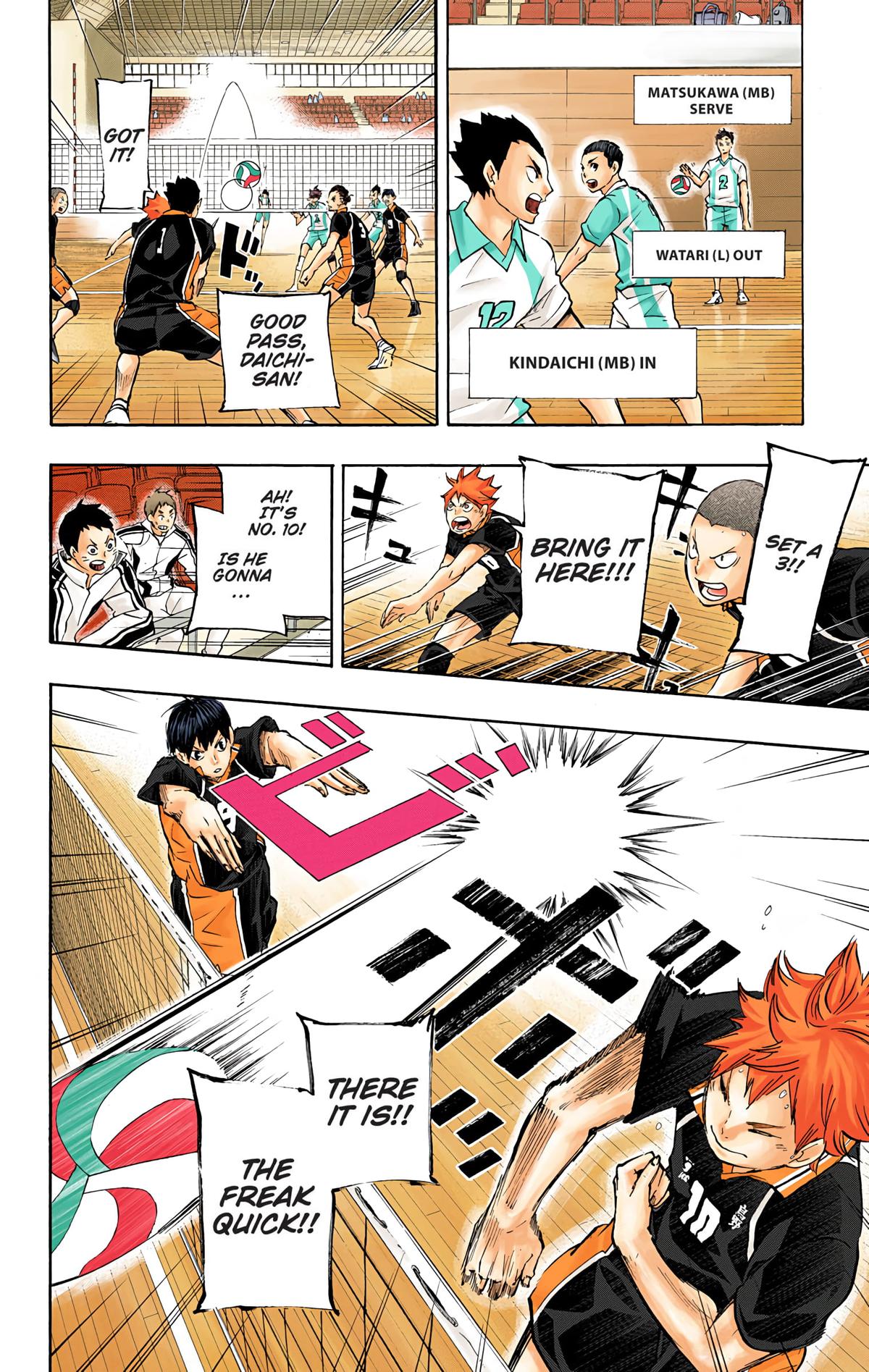 Read Haikyu!! (Color) Manga Online