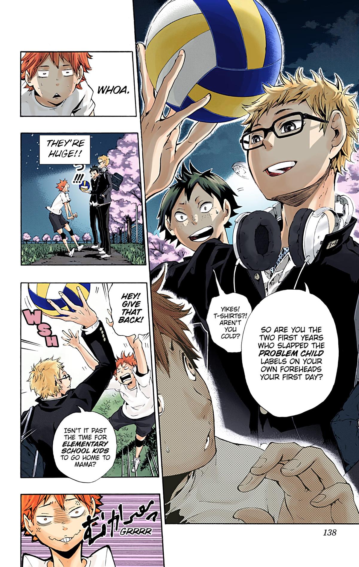 Read Haikyu!! (Color) Manga Online