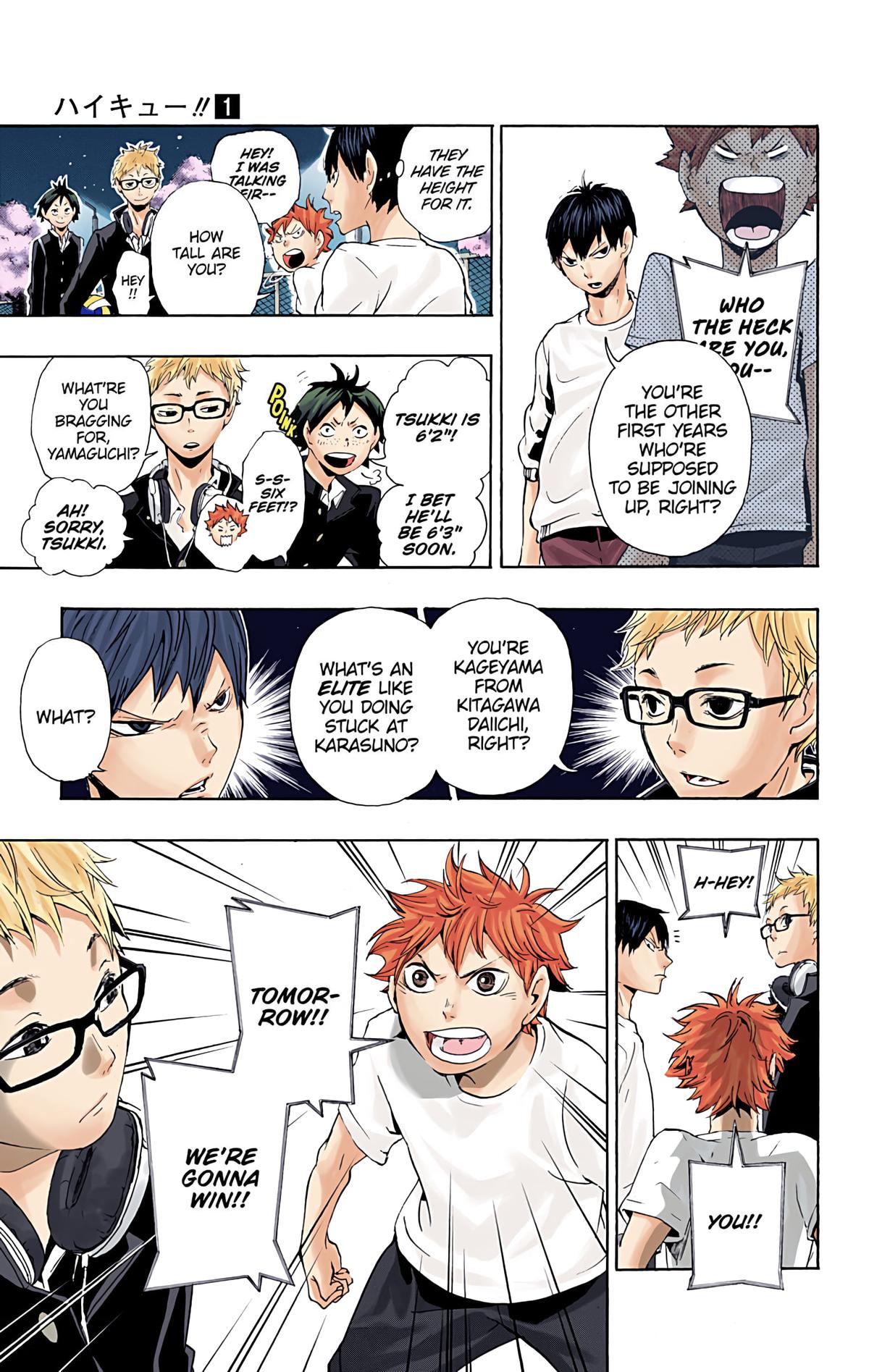 Read Haikyu!! (Color) Manga Online