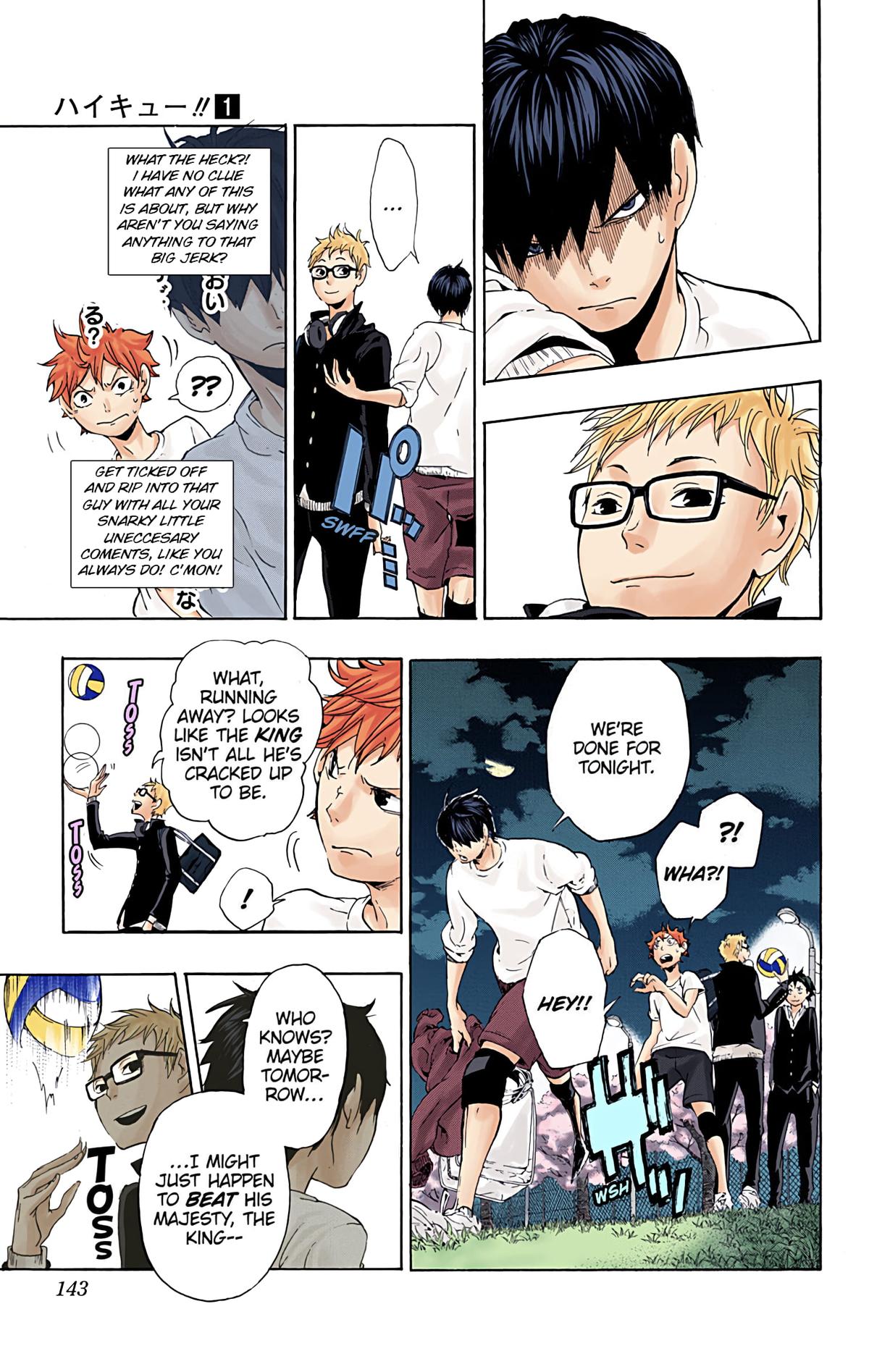 Read Haikyu!! (Color) Manga Online