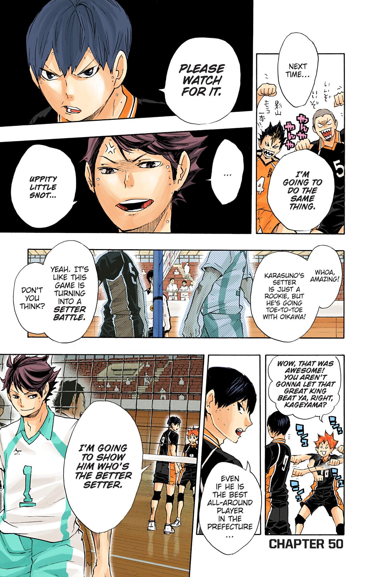 Read Haikyu!! (Color) Manga Online
