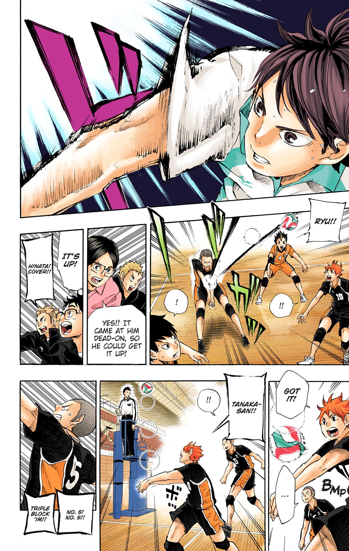 Read Haikyu!! (Color) Manga Online