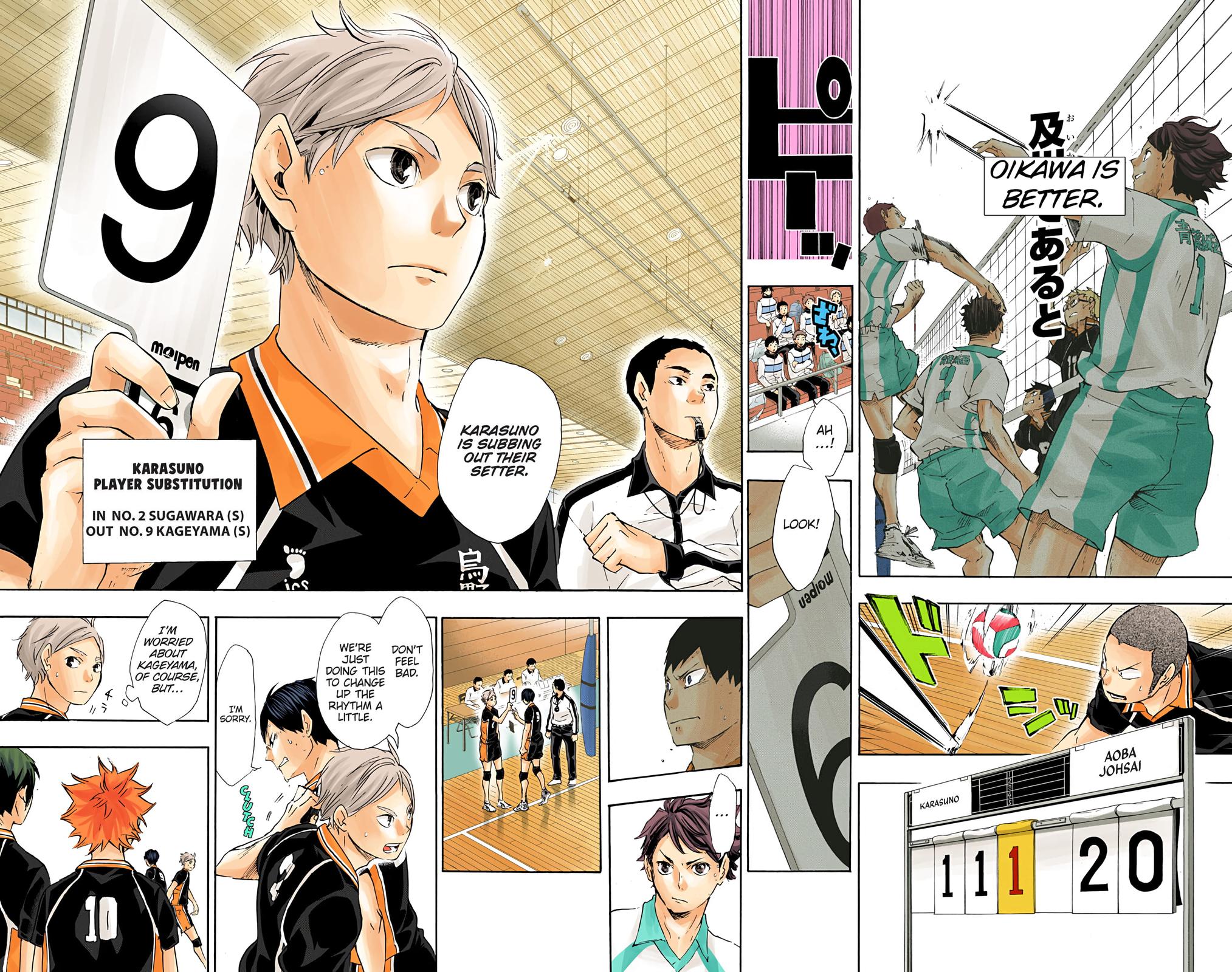 Read Haikyu!! (Color) Manga Online