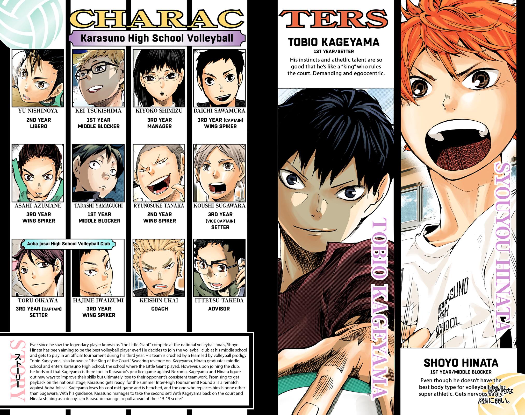 Read Haikyu!! (Color) Manga Online