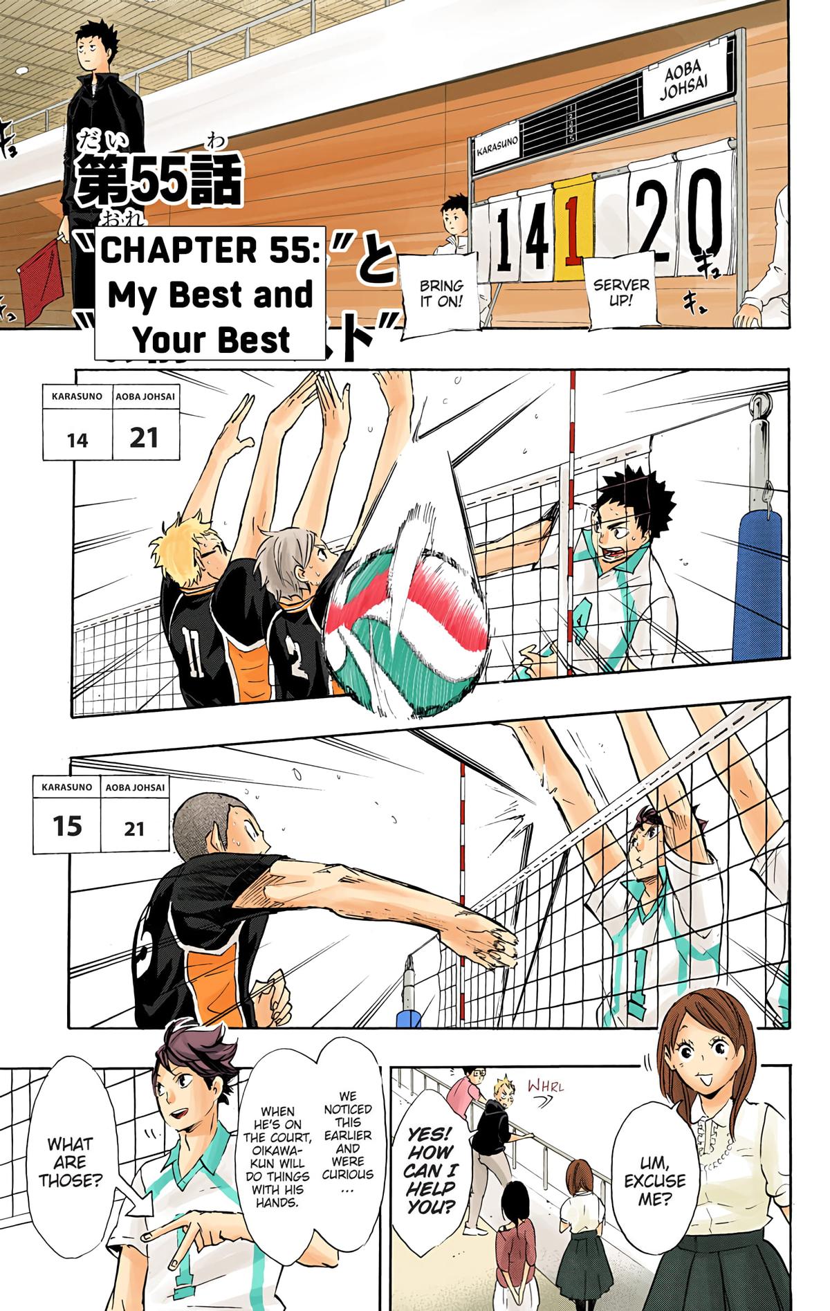 Read Haikyu!! (Color) Manga Online