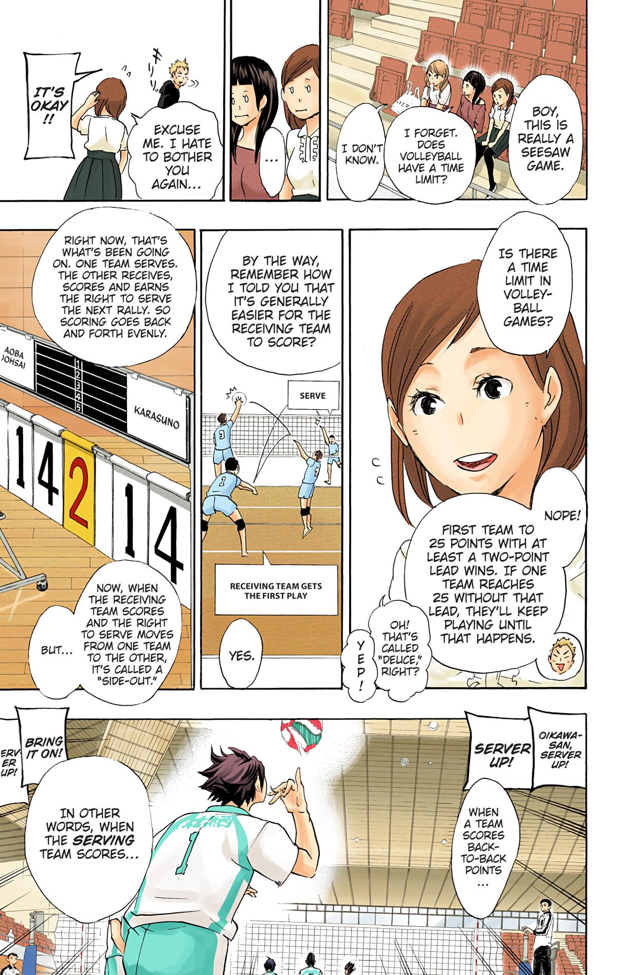 Read Haikyu!! (Color) Manga Online