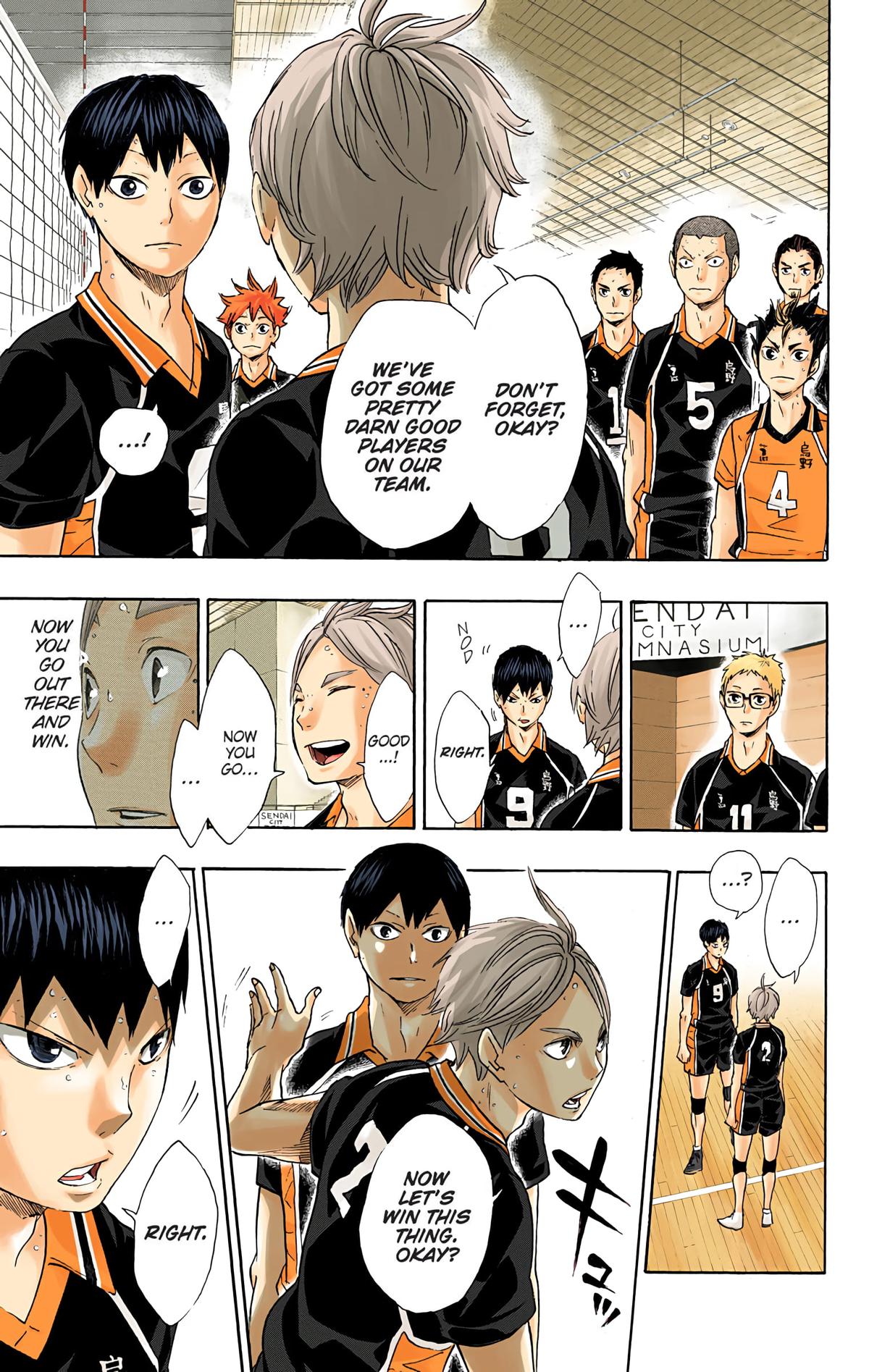 Read Haikyu!! (Color) Manga Online